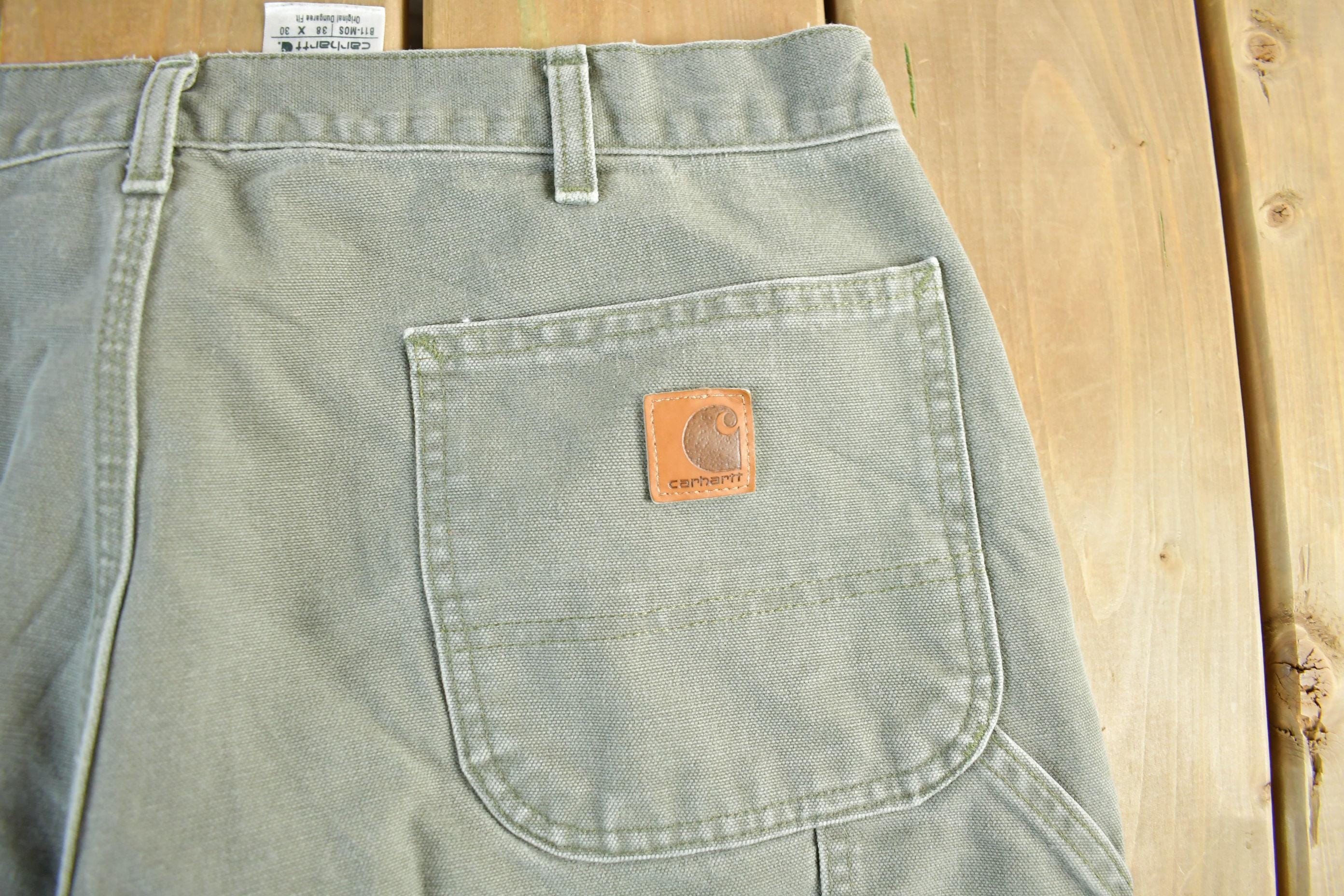 Vintage 2000s Carhartt Distressed Work Pants Men's 36 x 28 - Image 5