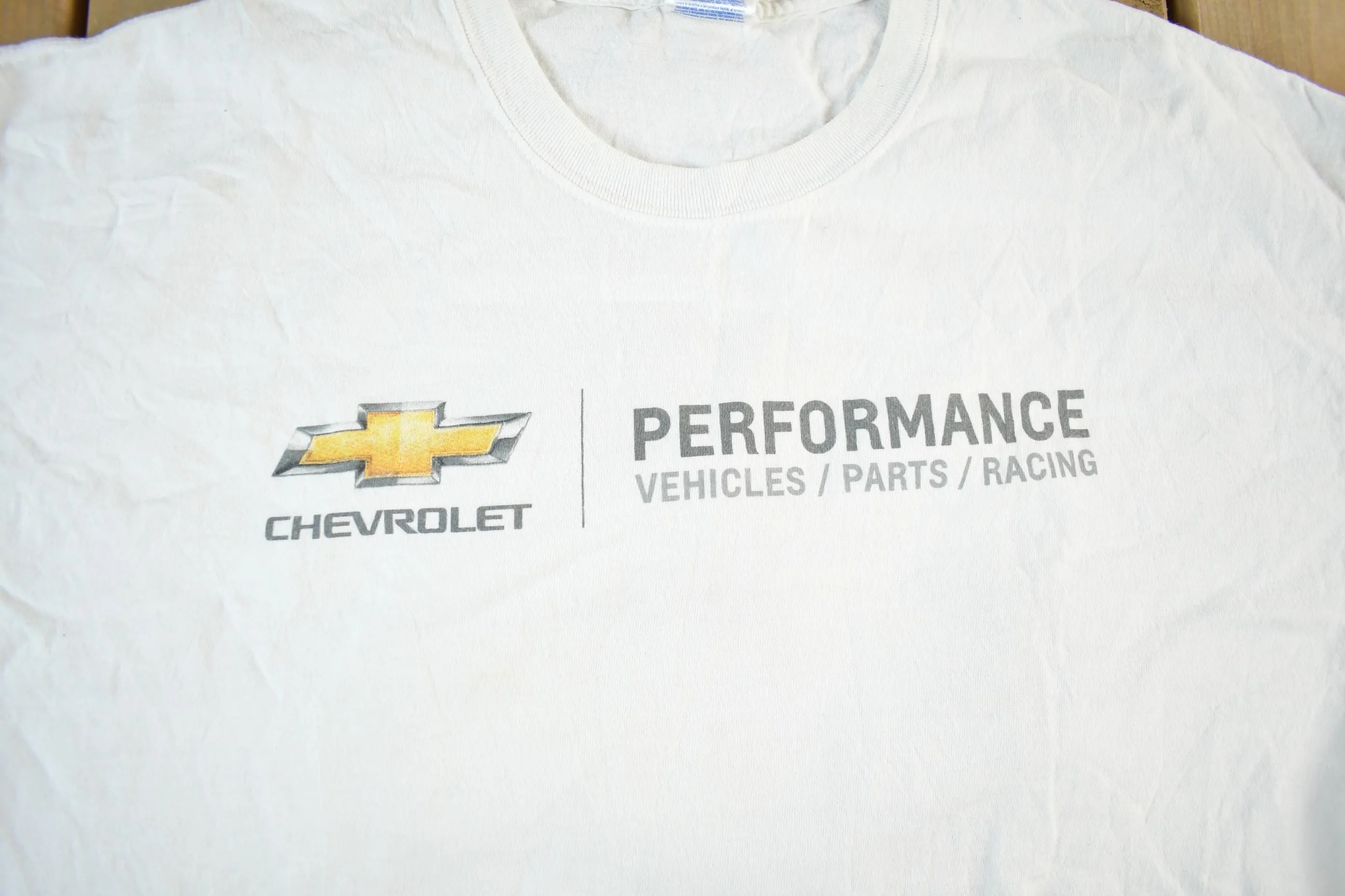 Vintage 2000s Chevrolet Racing T-Shirt Men's XL - Image 3