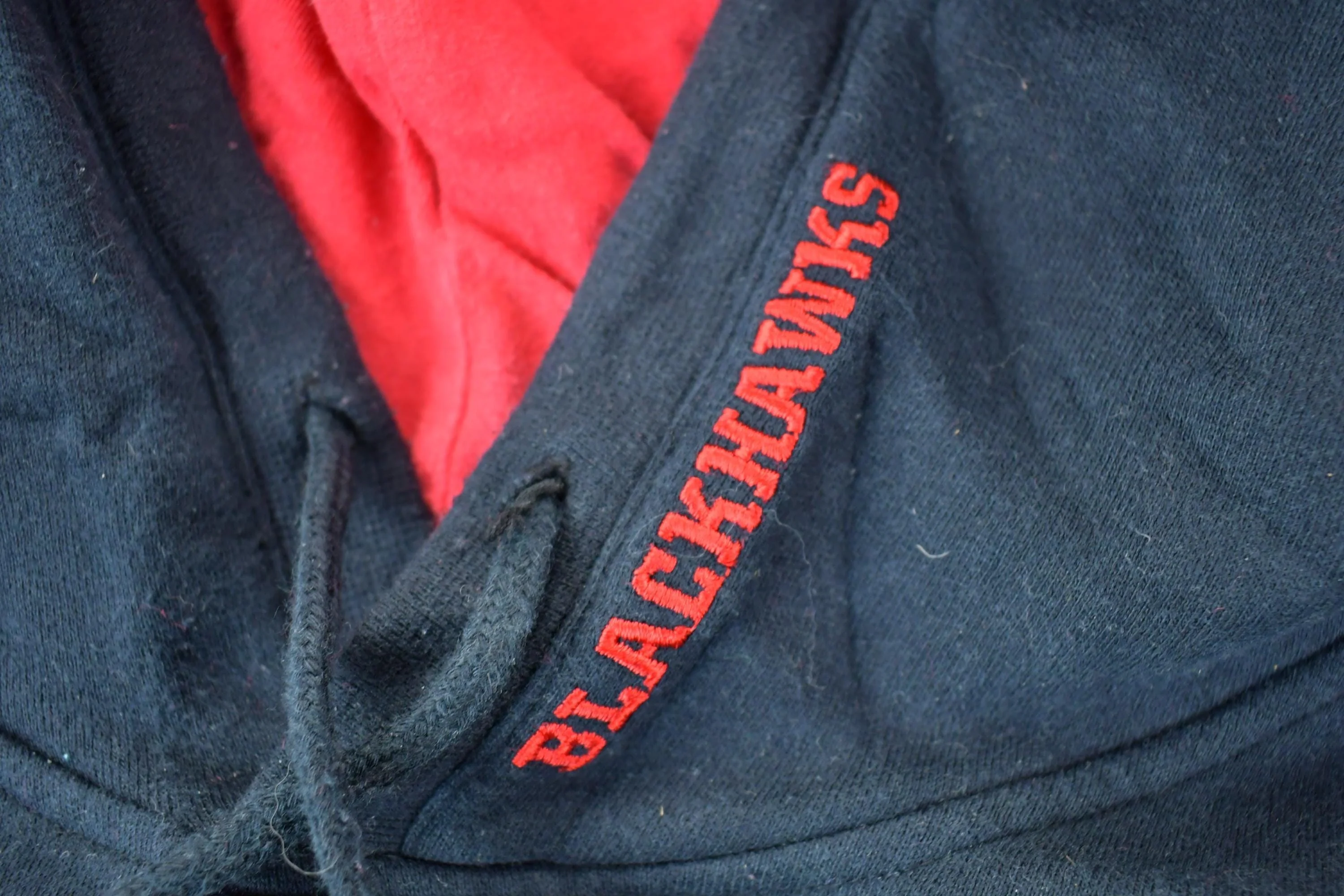 Vintage 2000s Chicago Blackhawks Majestic NHL Hockey Hoodie Sweatshirt Men's 2XL - Image 7