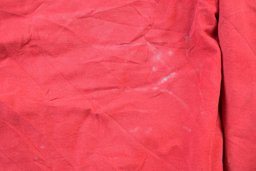Vintage 2000s Distressed Carhartt Red Active Jacket Size L - Image 9