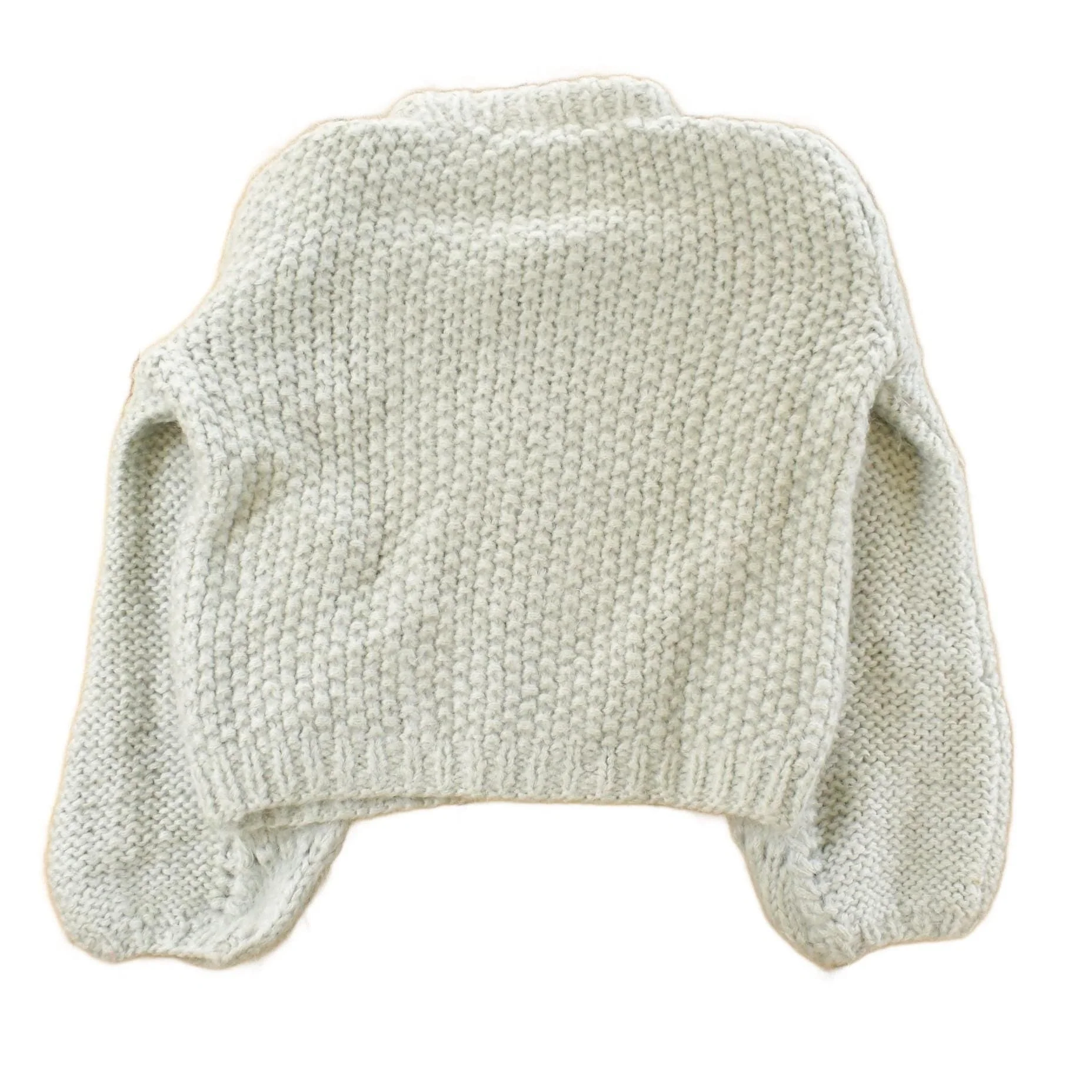 Vintage 2000s Ganni Wool Mohair Knit Mockneck Sweater Women's Large - Image 2