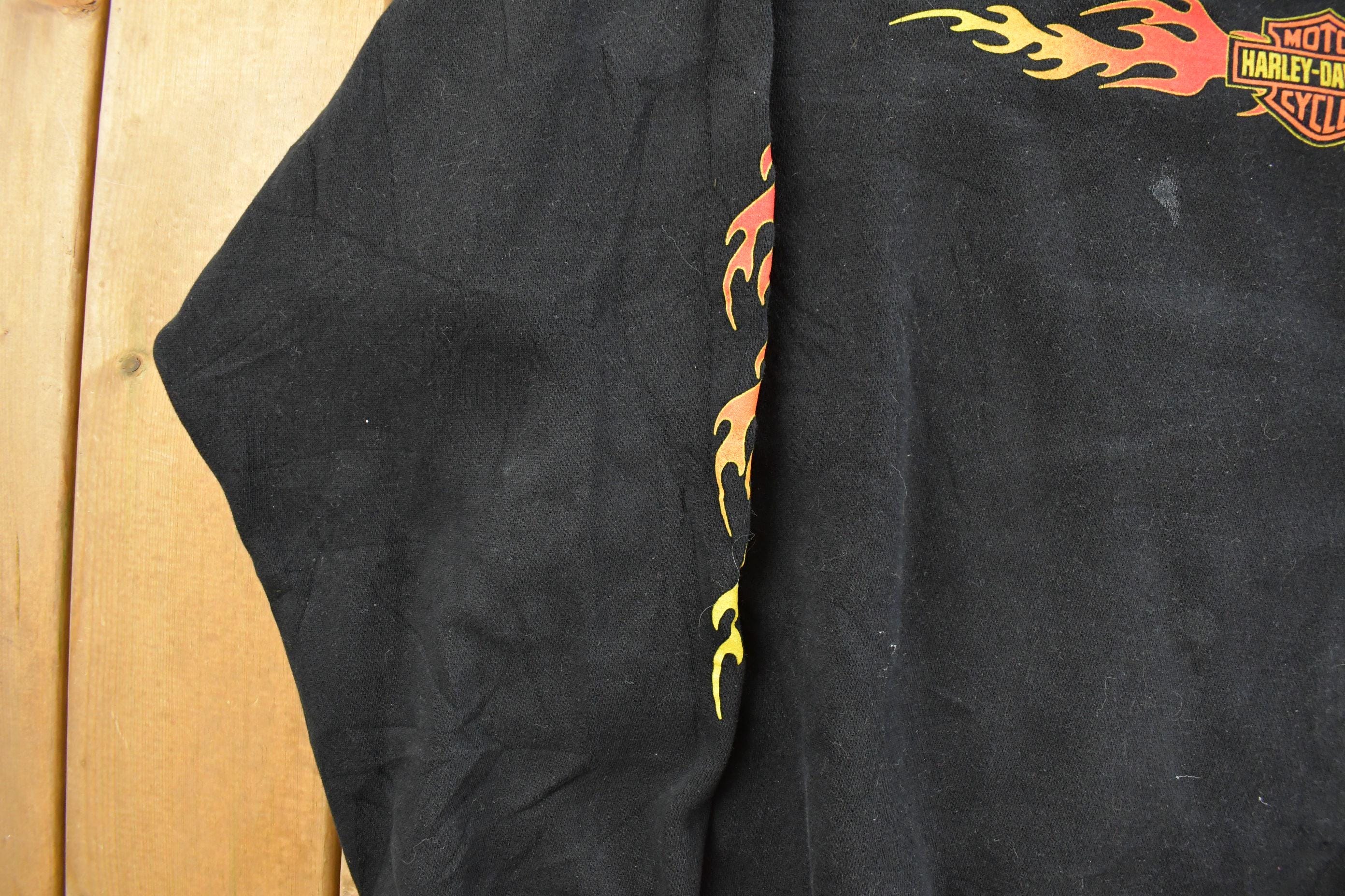 Vintage 2000s Harley Davidson Crewneck Sweatshirt Men's 2XL - Image 3