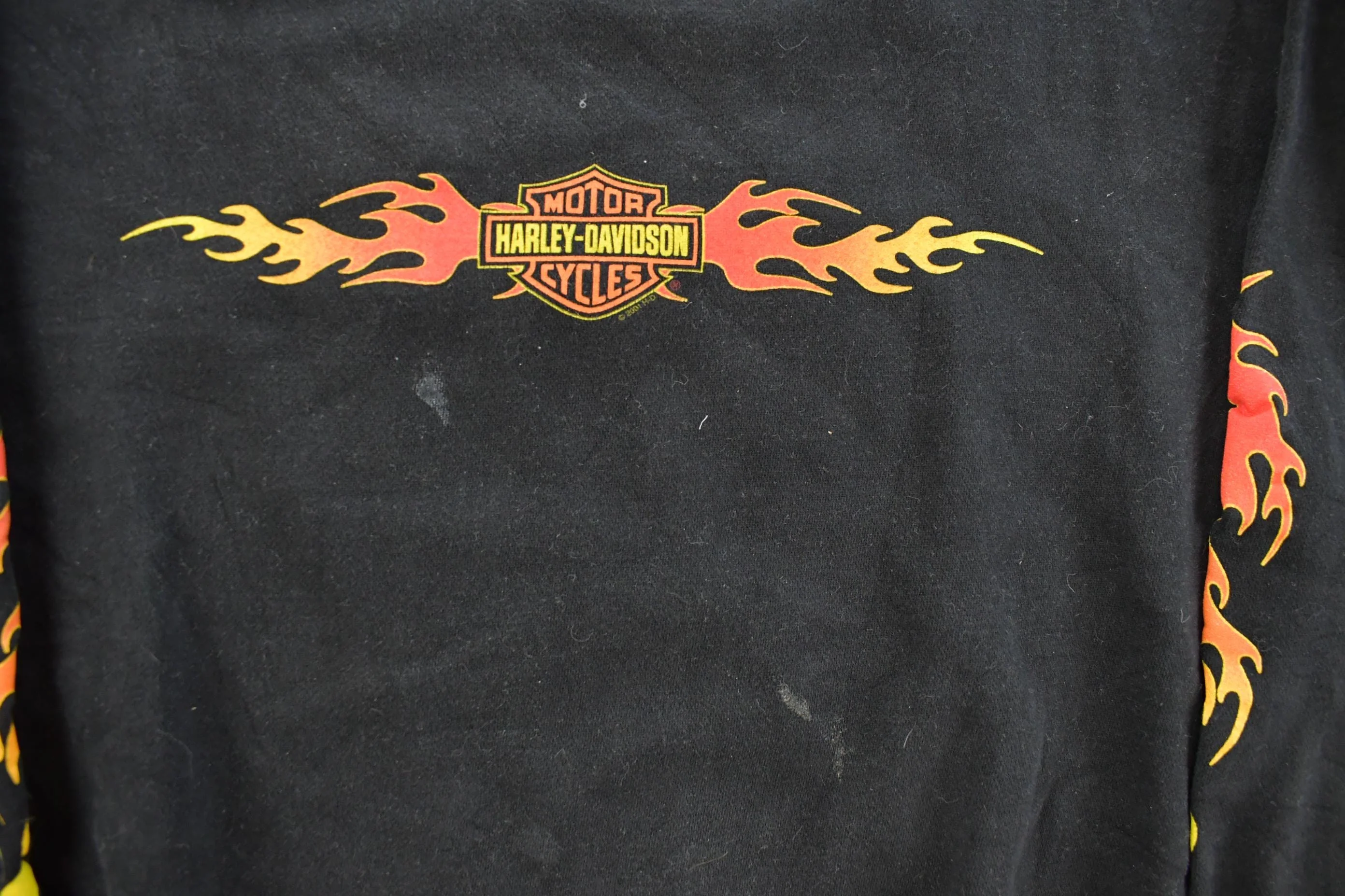 Vintage 2000s Harley Davidson Crewneck Sweatshirt Men's 2XL - Image 4