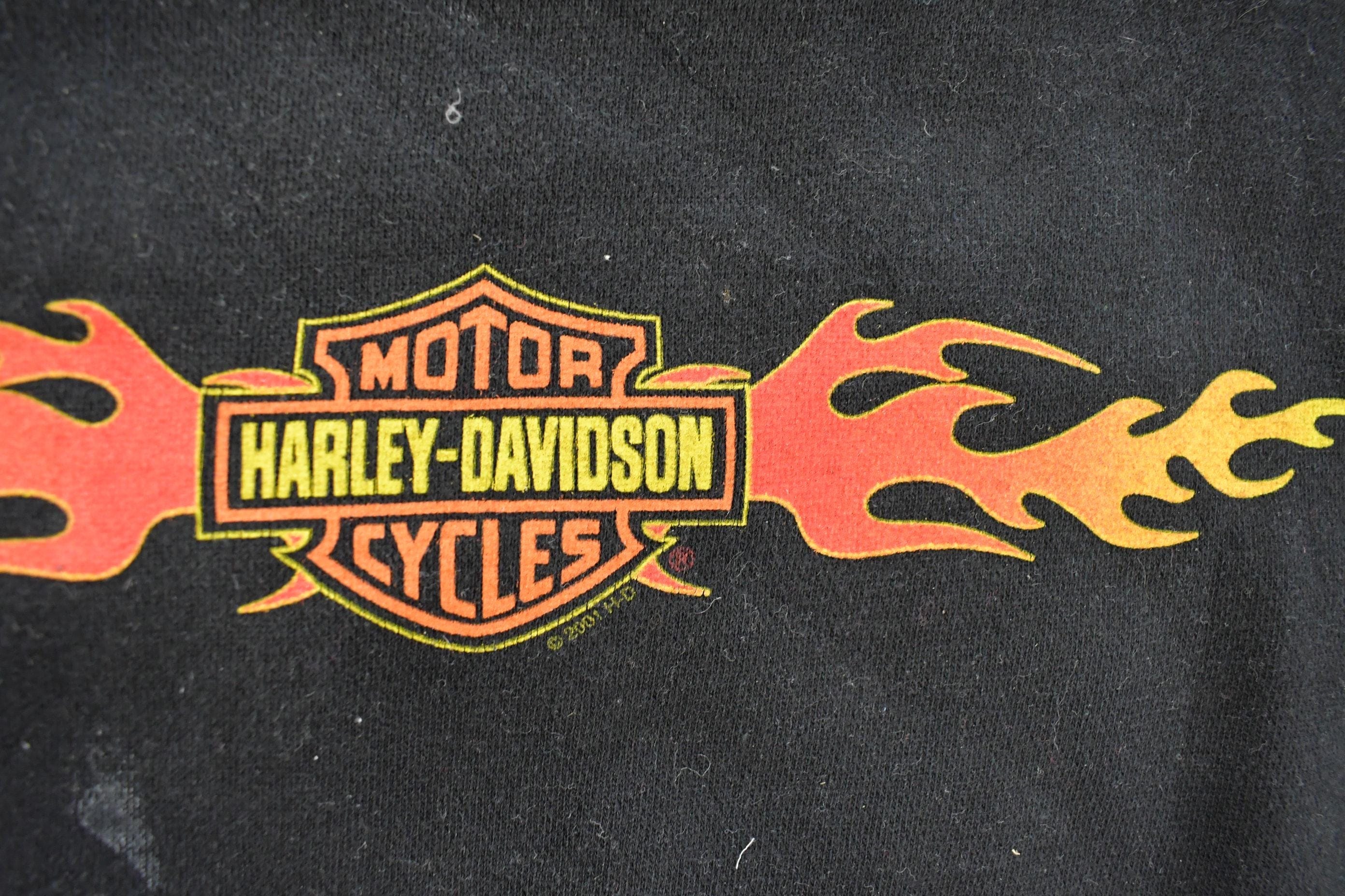 Vintage 2000s Harley Davidson Crewneck Sweatshirt Men's 2XL - Image 5