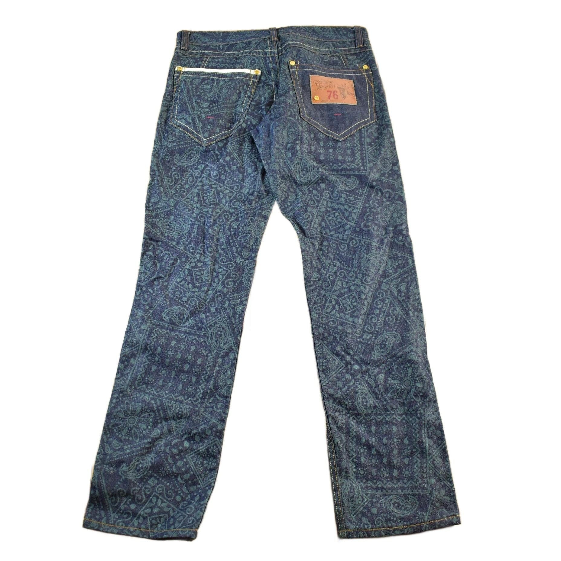 Vintage 2000s Heritage By America Jeans Men's 34 x 33 - Image 2