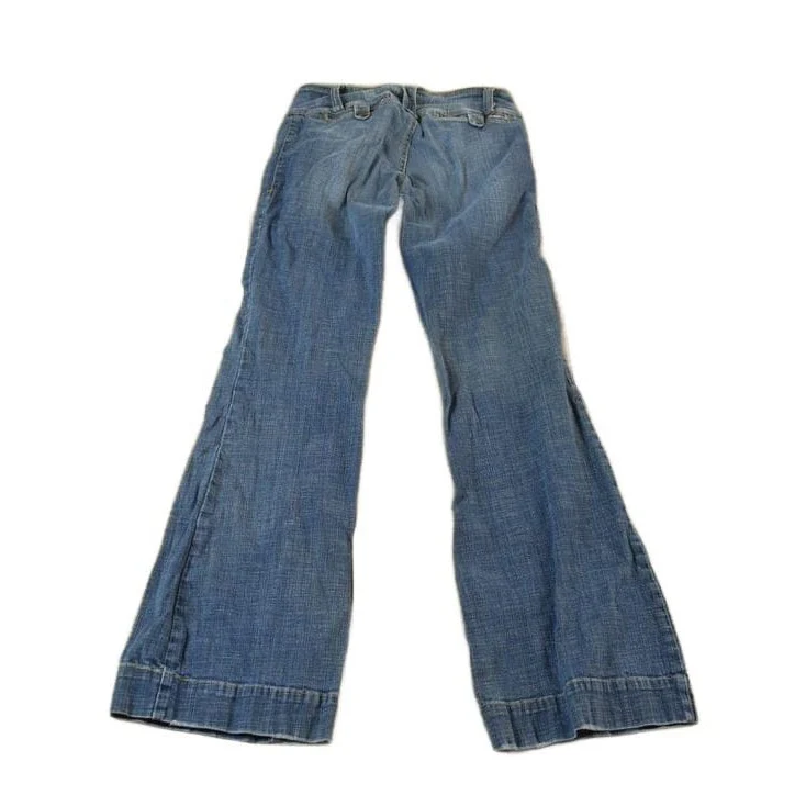 Vintage 2000s Hydraulic Low Waisted Boot Cut Denim Jeans Women's 26 x 30