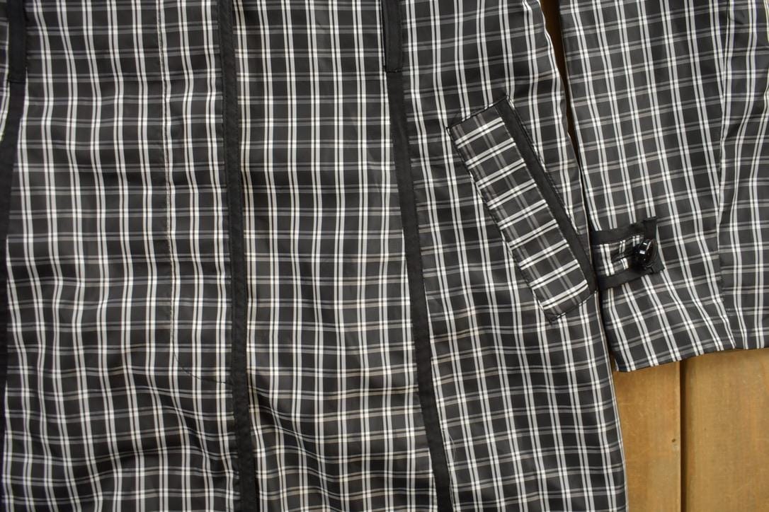 Vintage 2000s Jessica Plaid Overcoat Women's L - Image 4