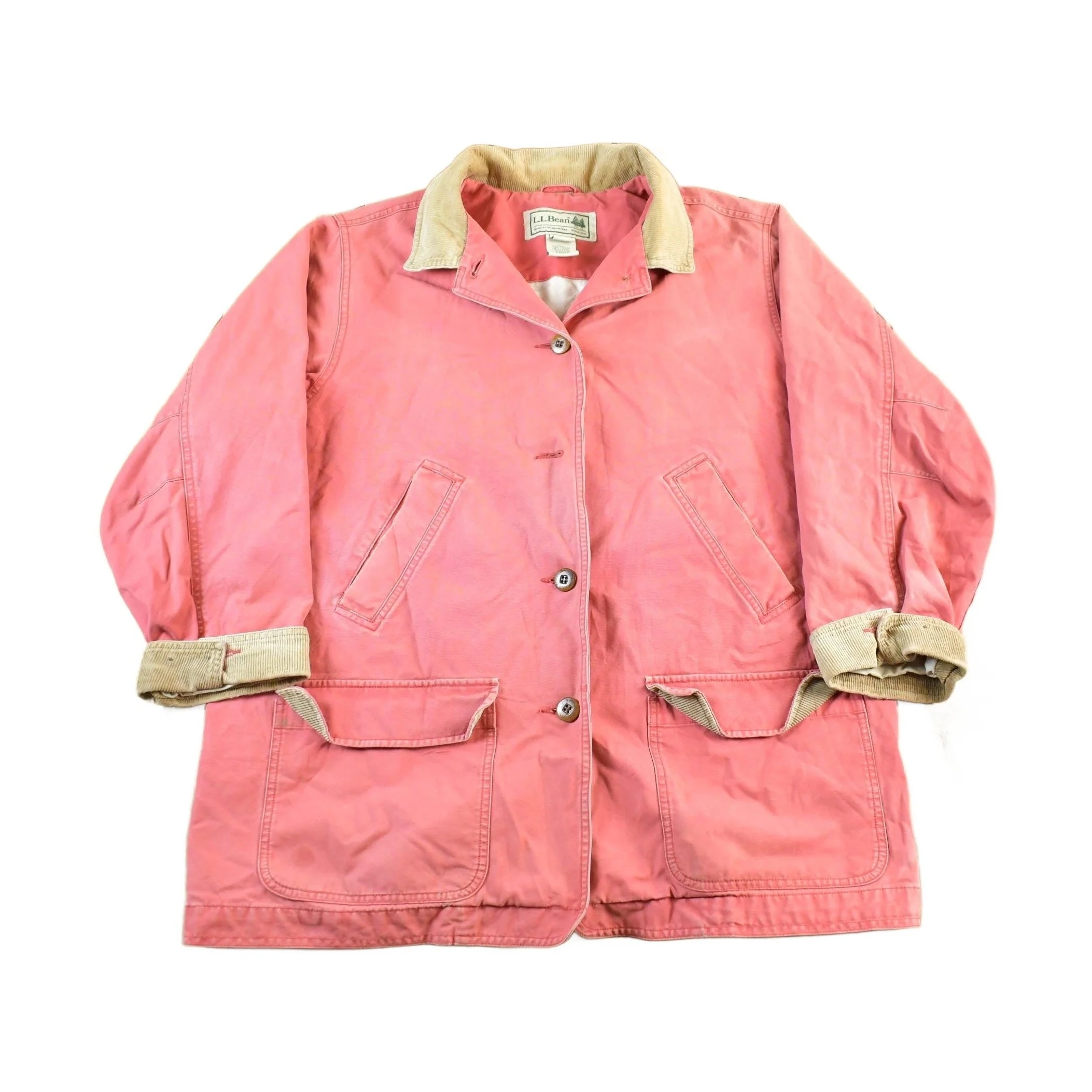 Vintage 2000s L.L. Bean Lined Barn Chore Coat Women's 2X