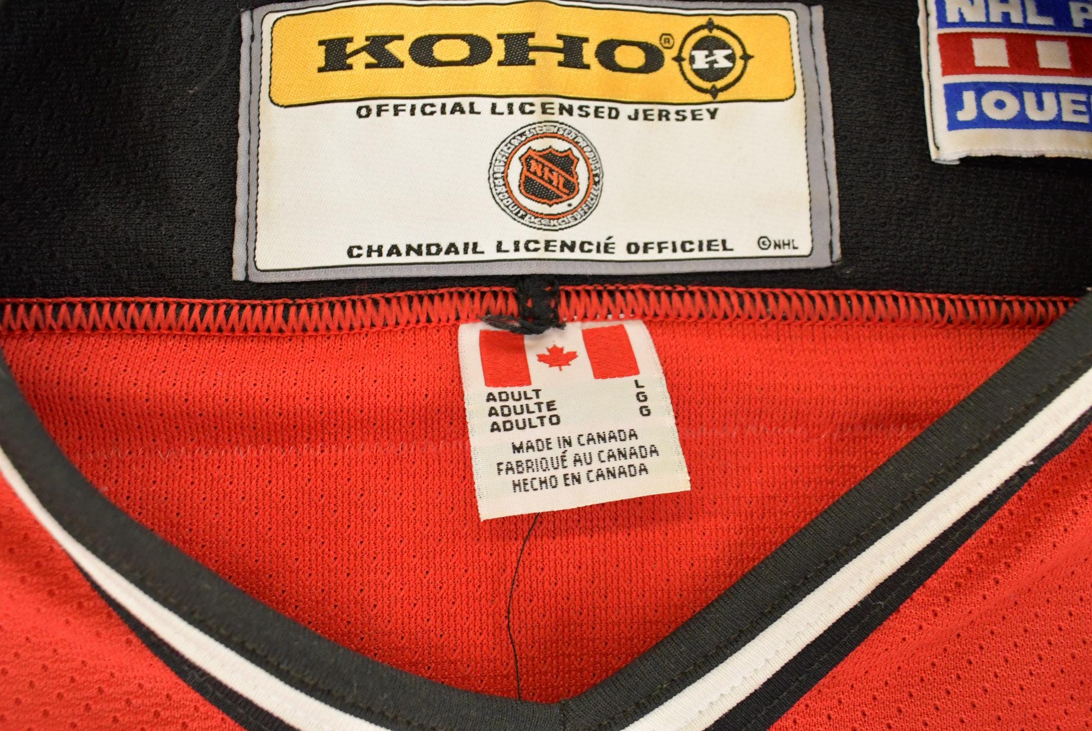 Vintage 2000s Martin Brodeur New Jersey Devils Koho Hockey Jersey Men's Large - Image 6