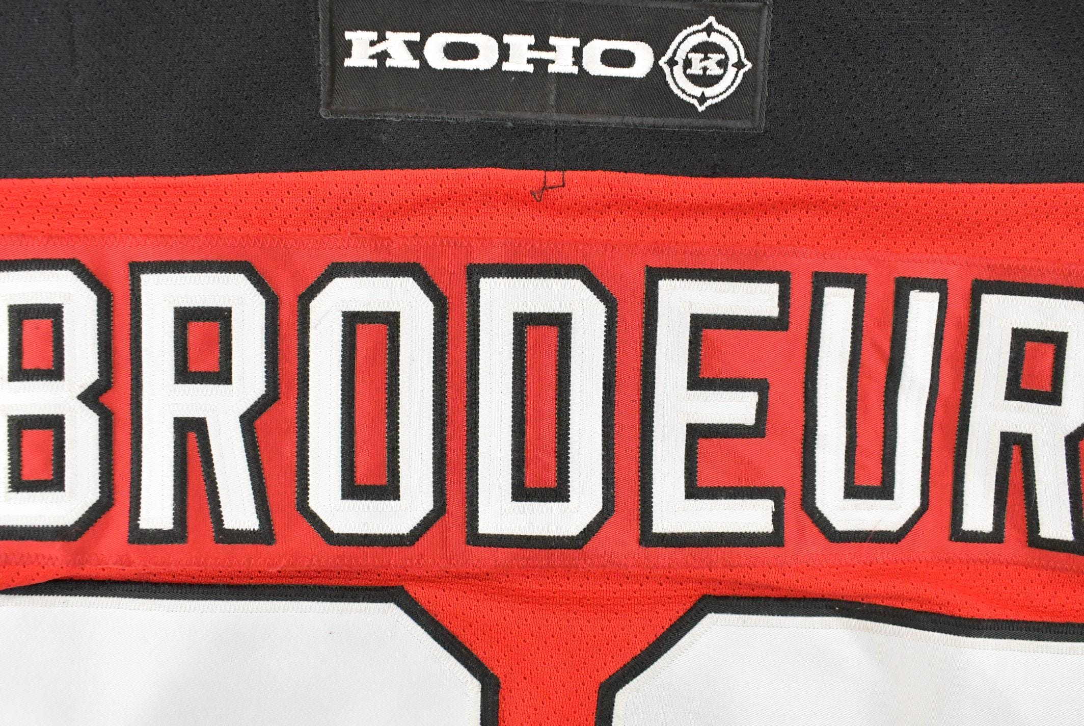 Vintage 2000s Martin Brodeur New Jersey Devils Koho Hockey Jersey Men's Large - Image 8