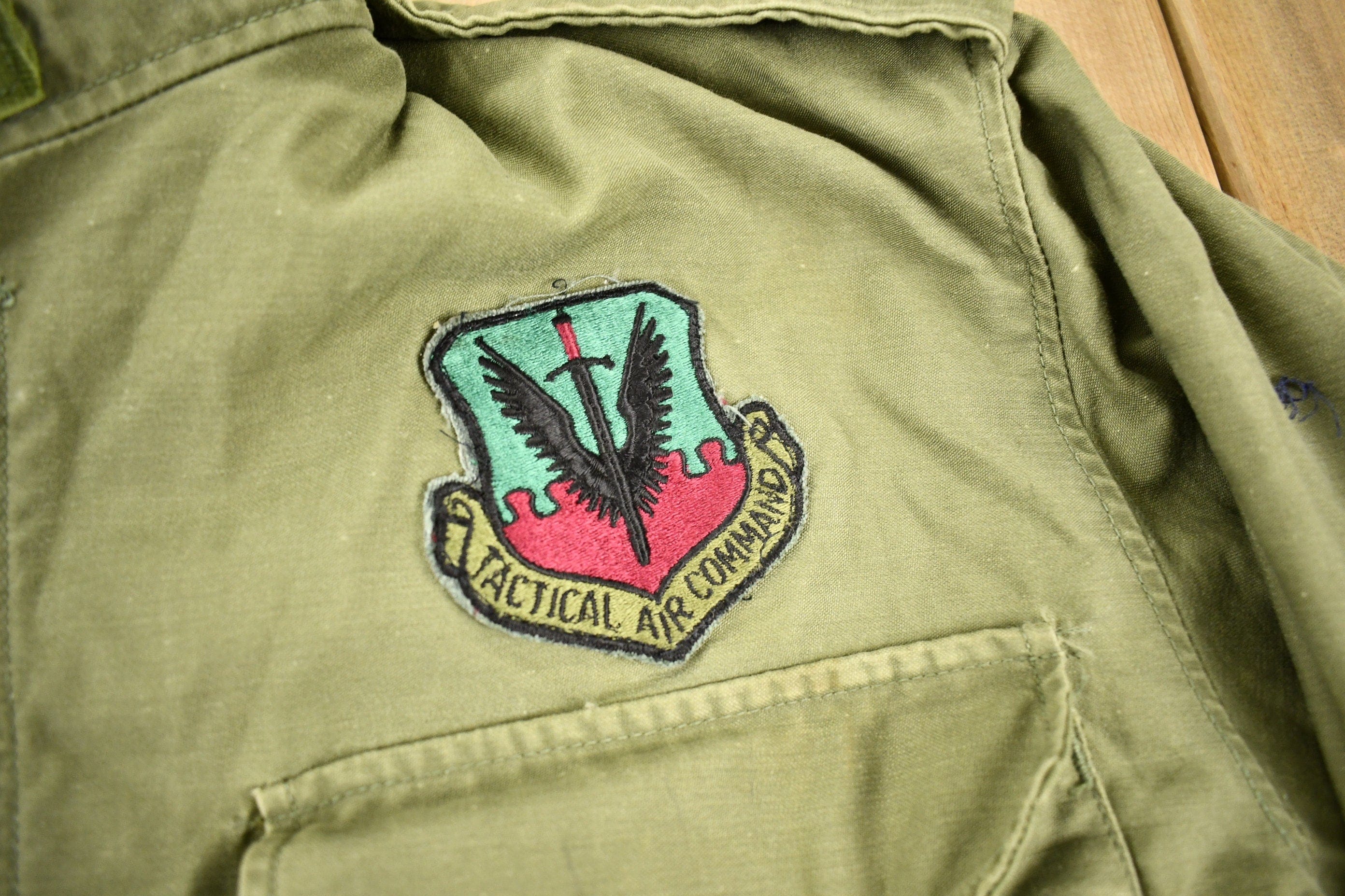 Vintage 2000s Military Cold Weather Field Coat Men's Large - Image 5