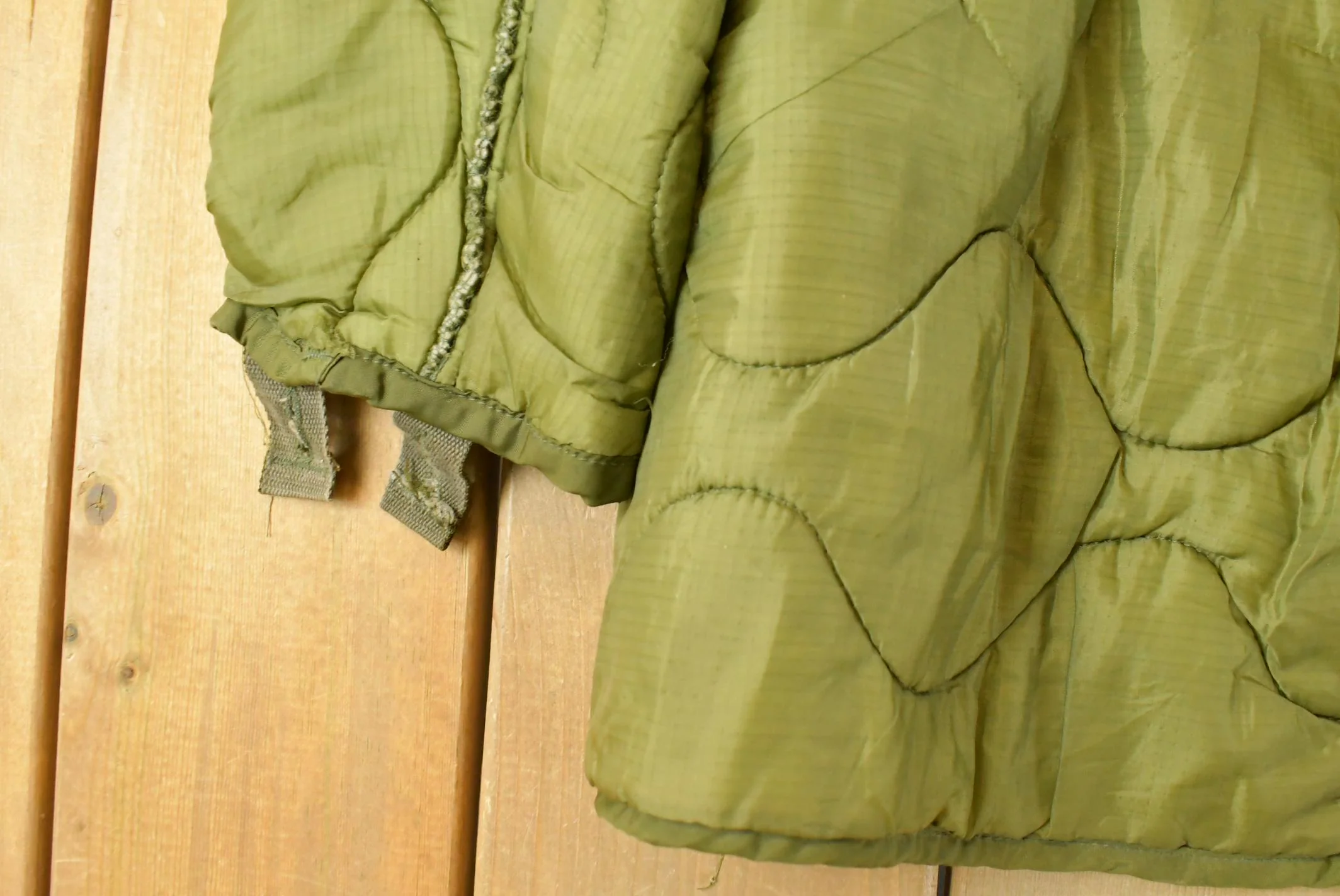 Vintage 2000s Military M65 OG 106 Liner Jacket Men's Medium - Image 3