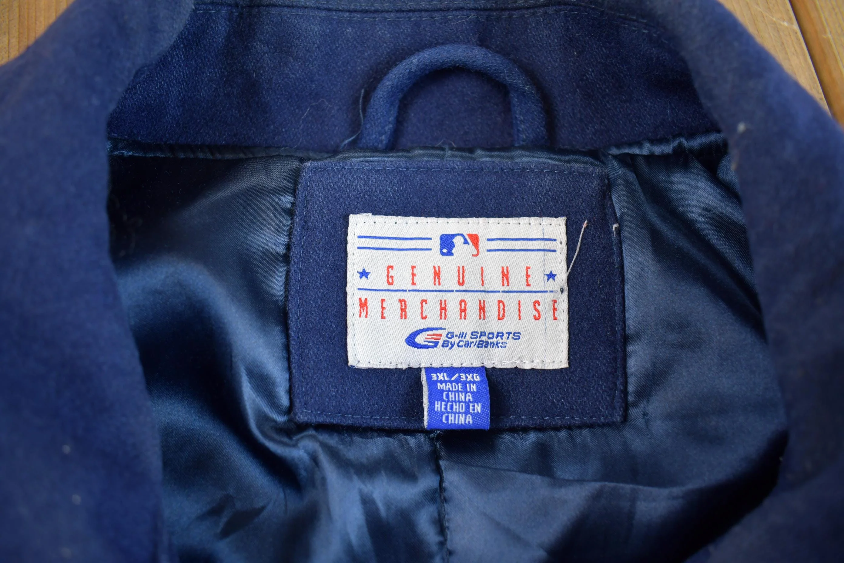 Vintage 2000s MLB New York Yankees 27 Time World Series Champion Embroidered Letterman - Image 6