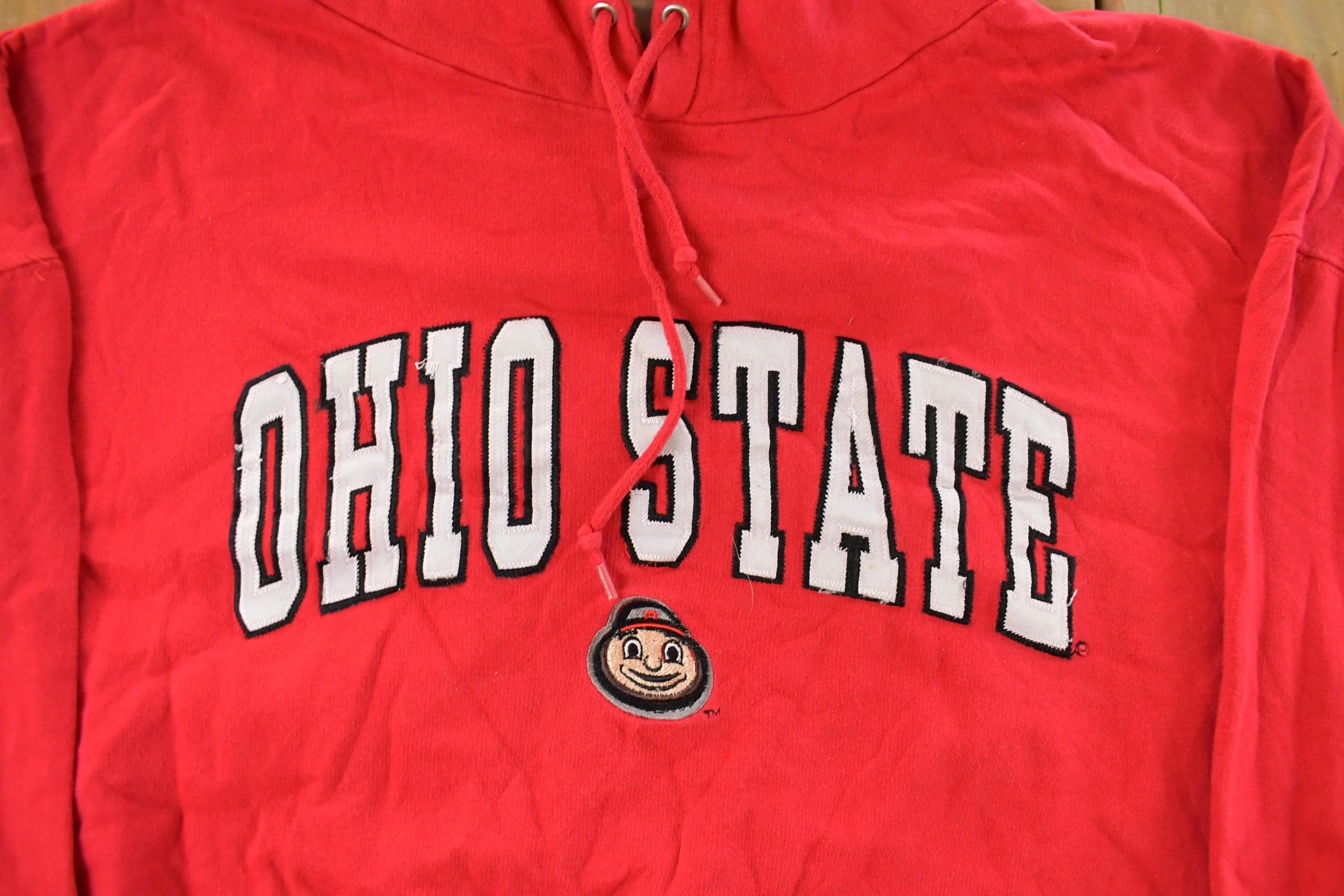 Vintage 2000s Ohio State Buckeyes Collegiate Hoodie Men's 2XL - Image 3