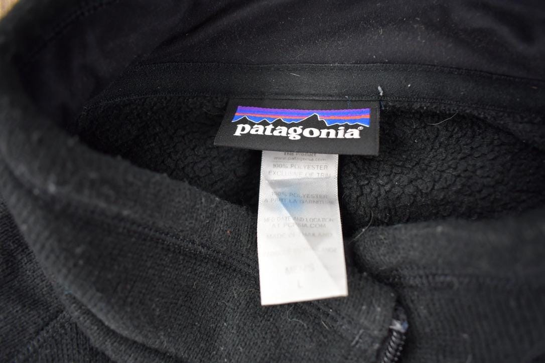Vintage 2000s Patagonia Fleece Full Zip Sweater Men's Large - Image 4
