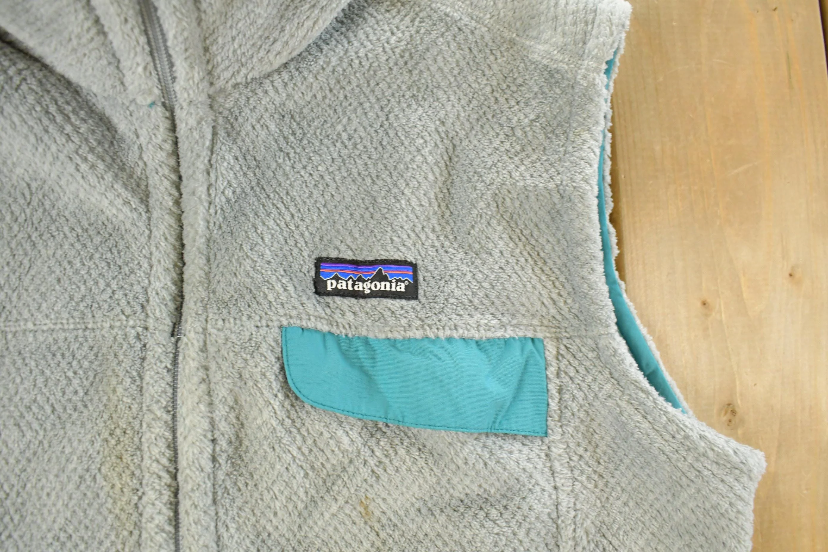 Vintage 2000s Patagonia Fleece Sweater Vest Women's Large - Image 3