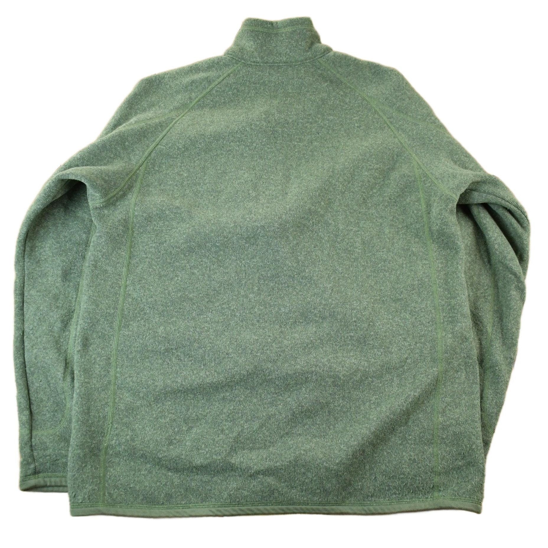 Vintage 2000s Patagonia Quarter Zip Fleece Sweater Men's Large - Image 2