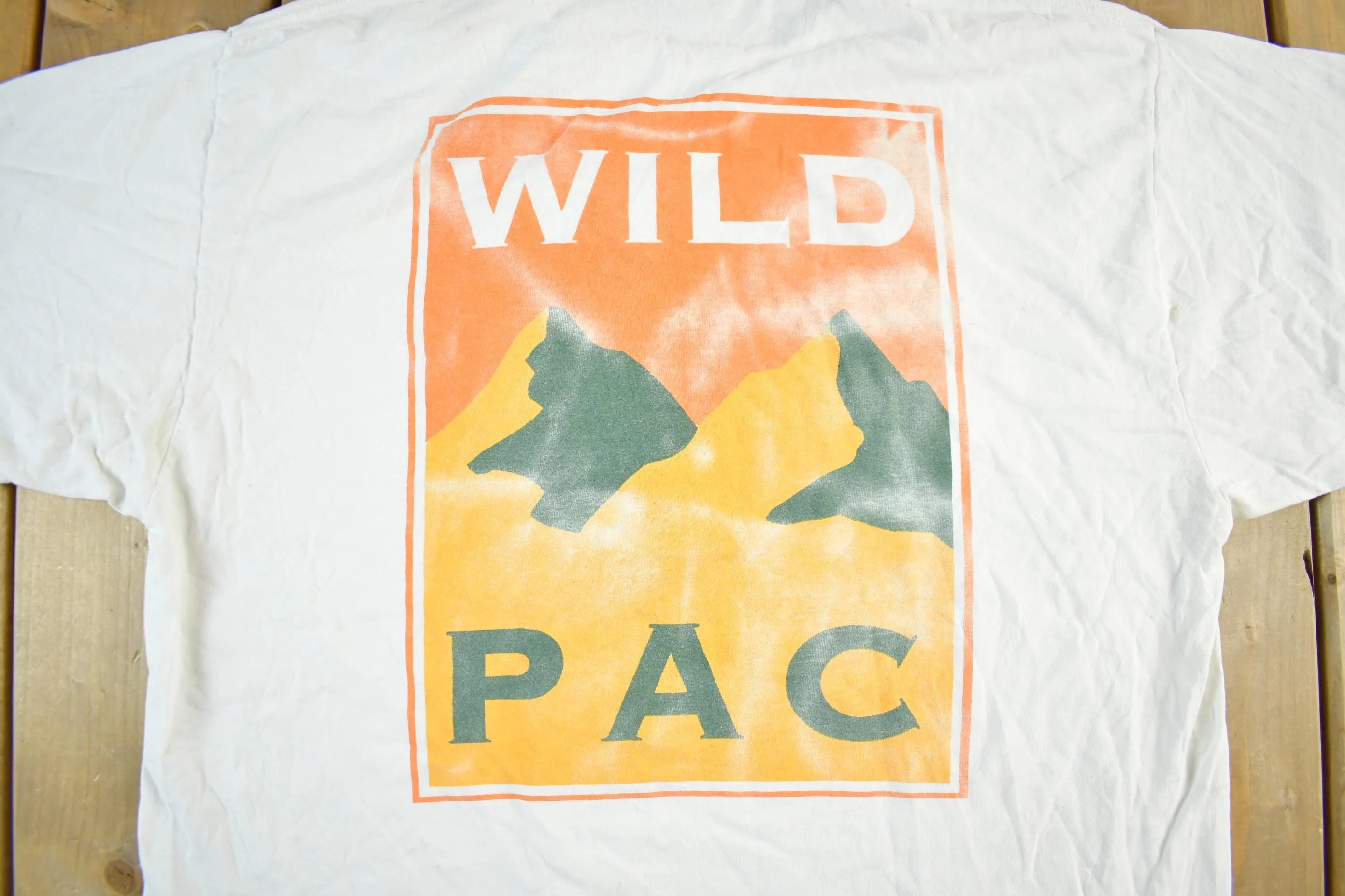 Vintage 2000s Patagonia Wildpac Organic Cotton T-Shirt Men's Large - Image 6