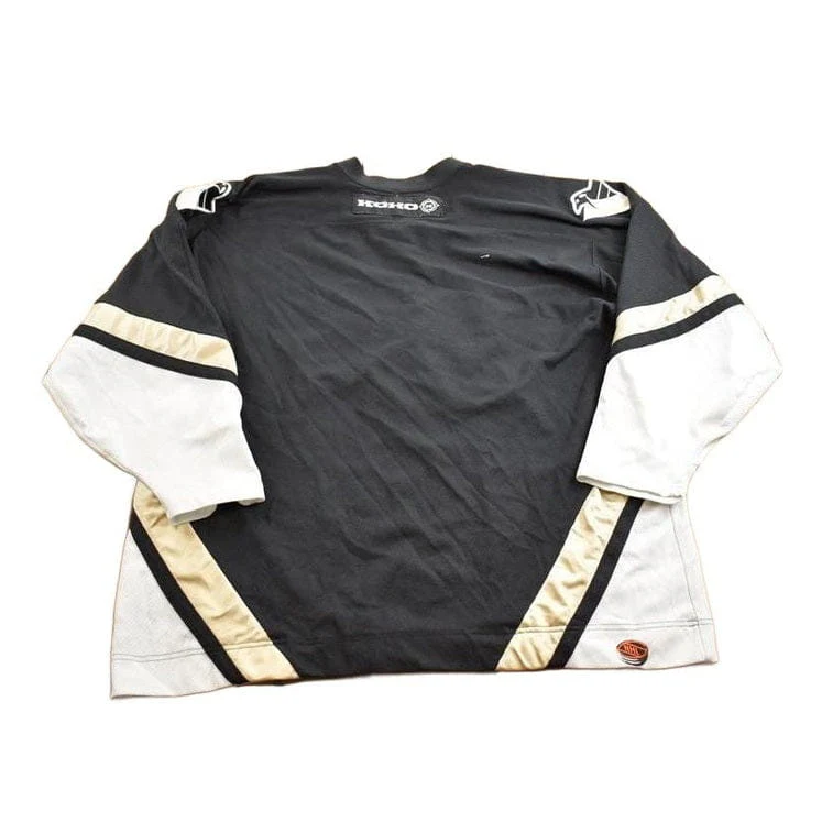 Vintage 2000s Pittsburgh Penguins NHL KOHO Embroidered Hockey Jersey Size 2X - Image 2