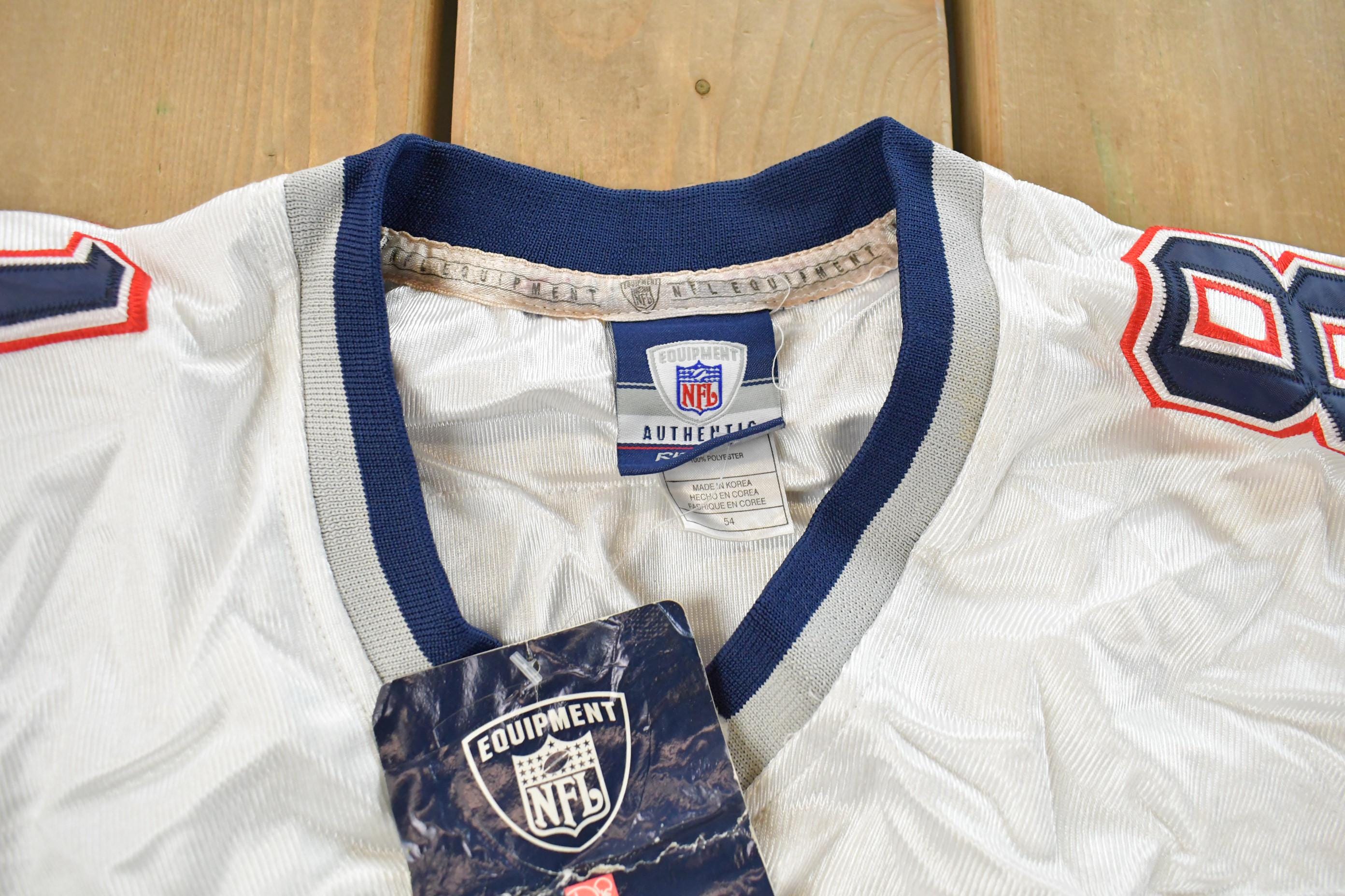 Vintage 2000s Randy Moss New England Patriots Reebok NFL On Field Stitched Jersey Men's XL - Image 6