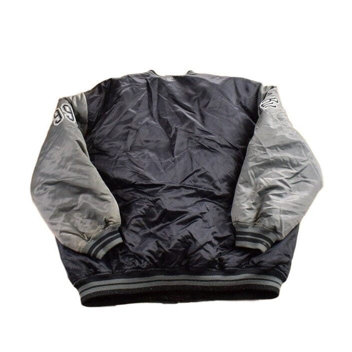 Vintage 2000s Rocawear Embroidered Zip Up Satin Jacket Men's 2XL - Image 2