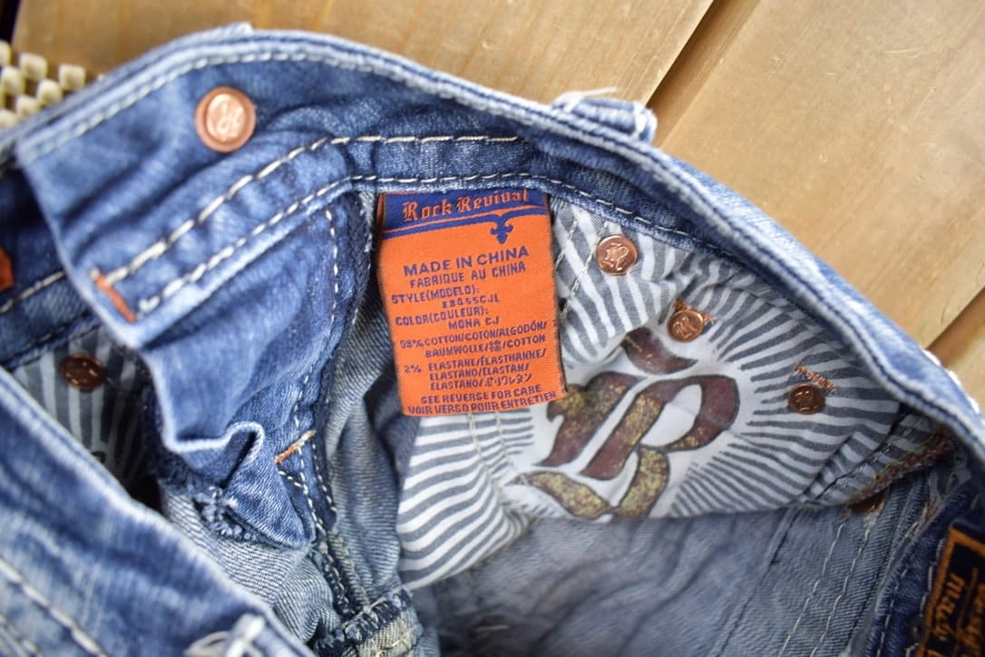 Vintage 2000s Rock Revival Skinny Jeans Women's 24 x 32 - Image 10
