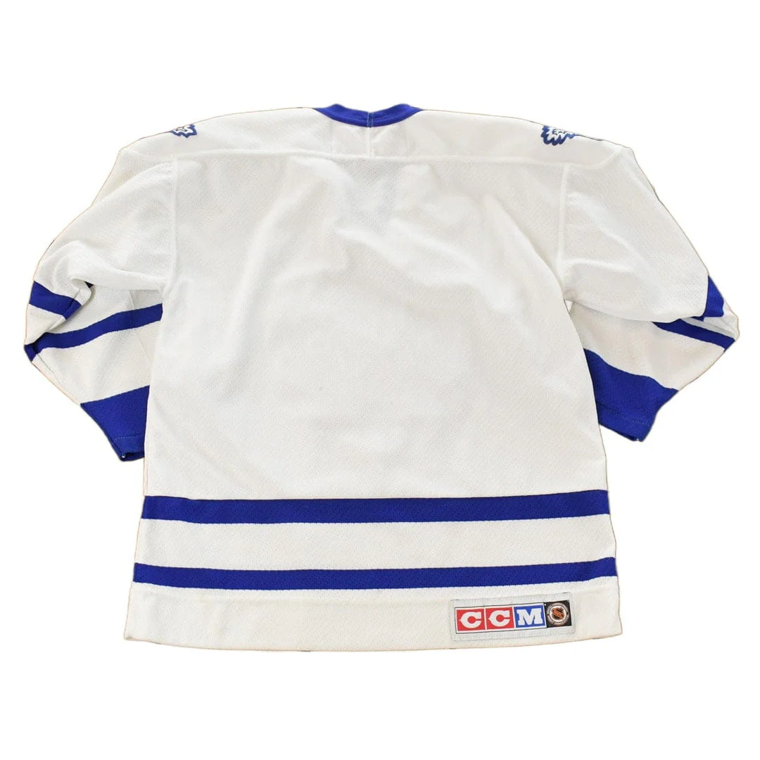 Vintage 2000s Toronto Maple Leafs NHL Hockey Jersey Youth L-XL - Image 2