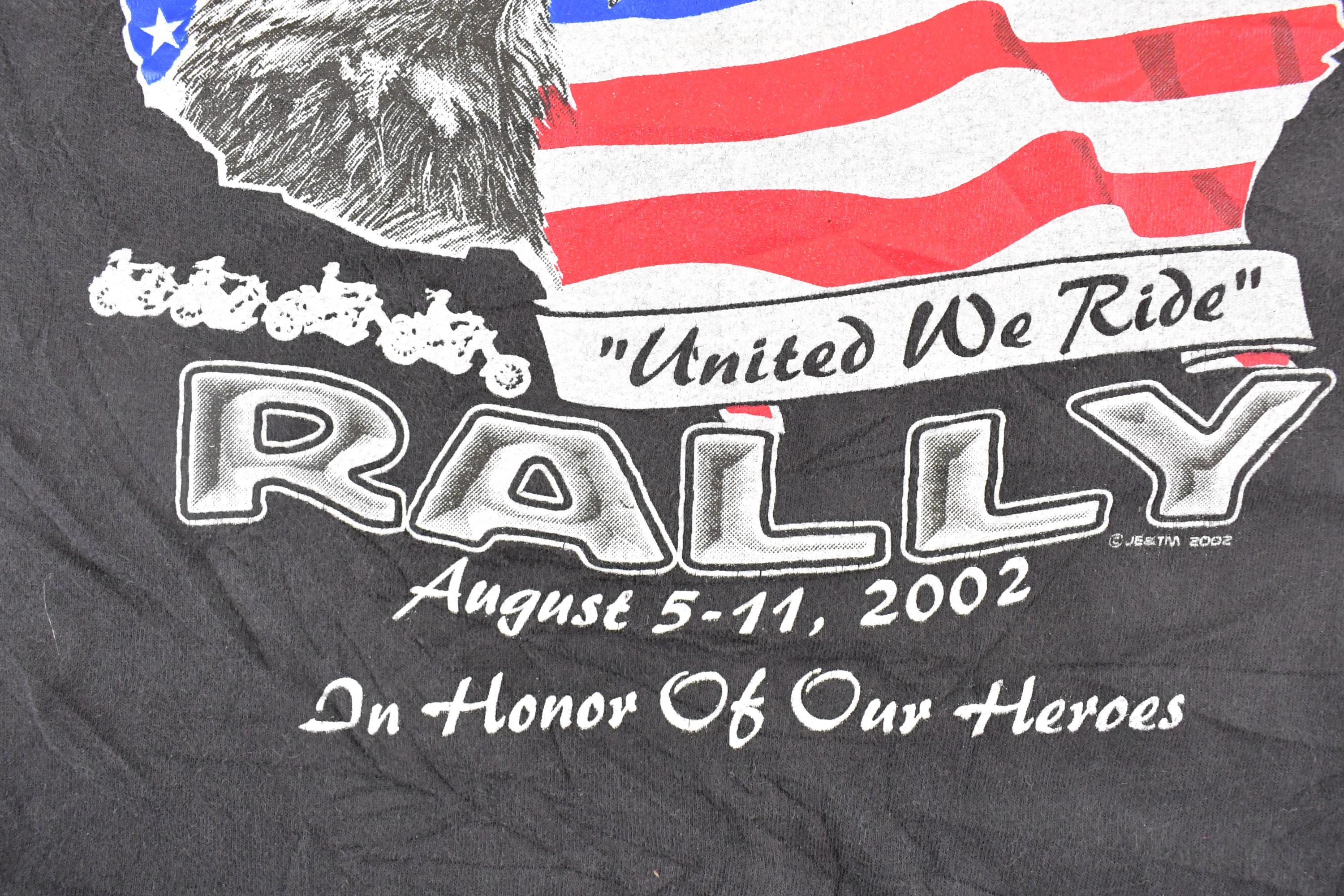 Vintage 2002 Harley Davidson Motorcycles Biker T-Shirt Men's L - Image 8
