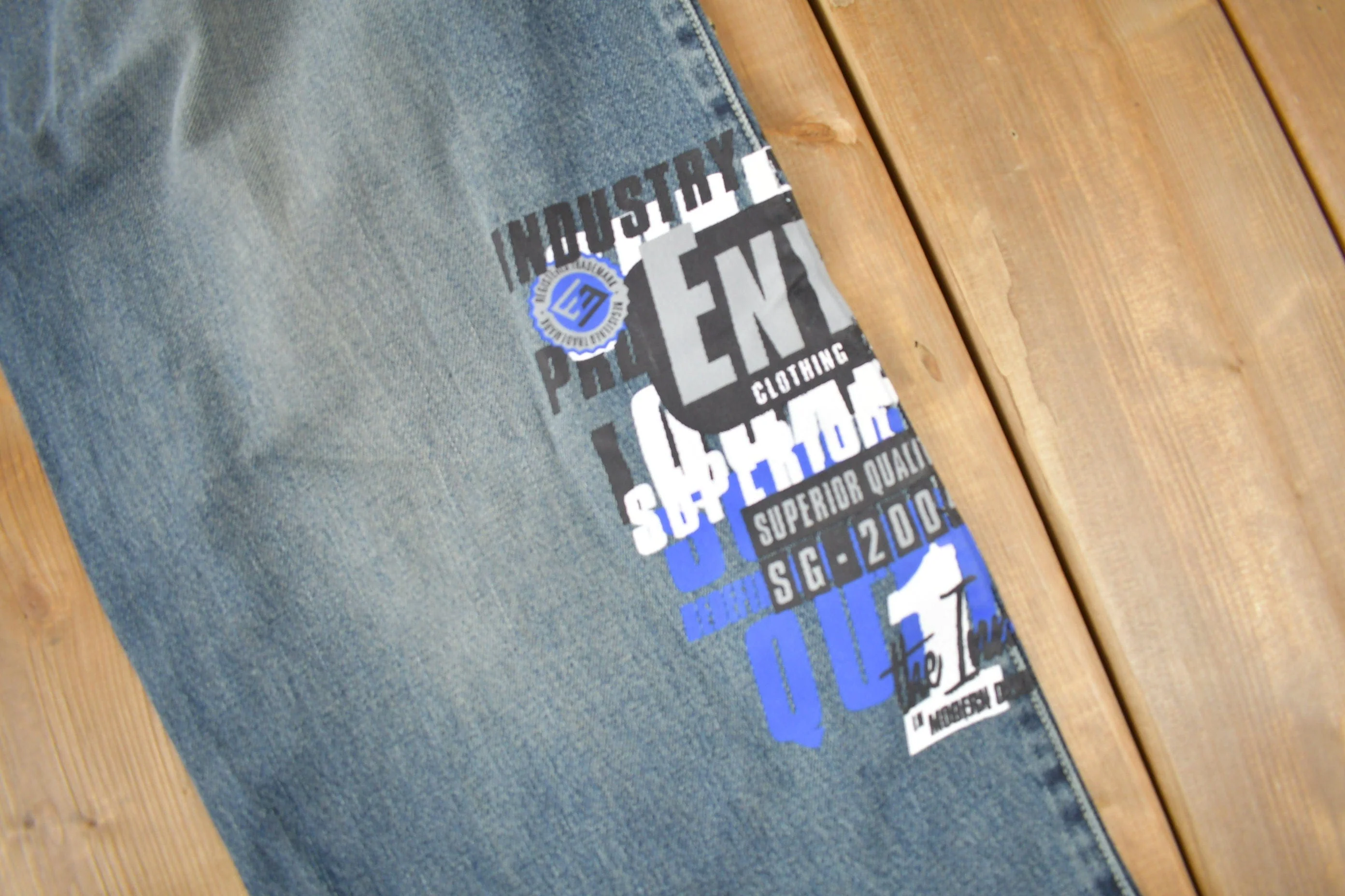 Vintage 2004 Deadstock Enyce Hip Hop Baggy Jeans Men's 36 - Image 6