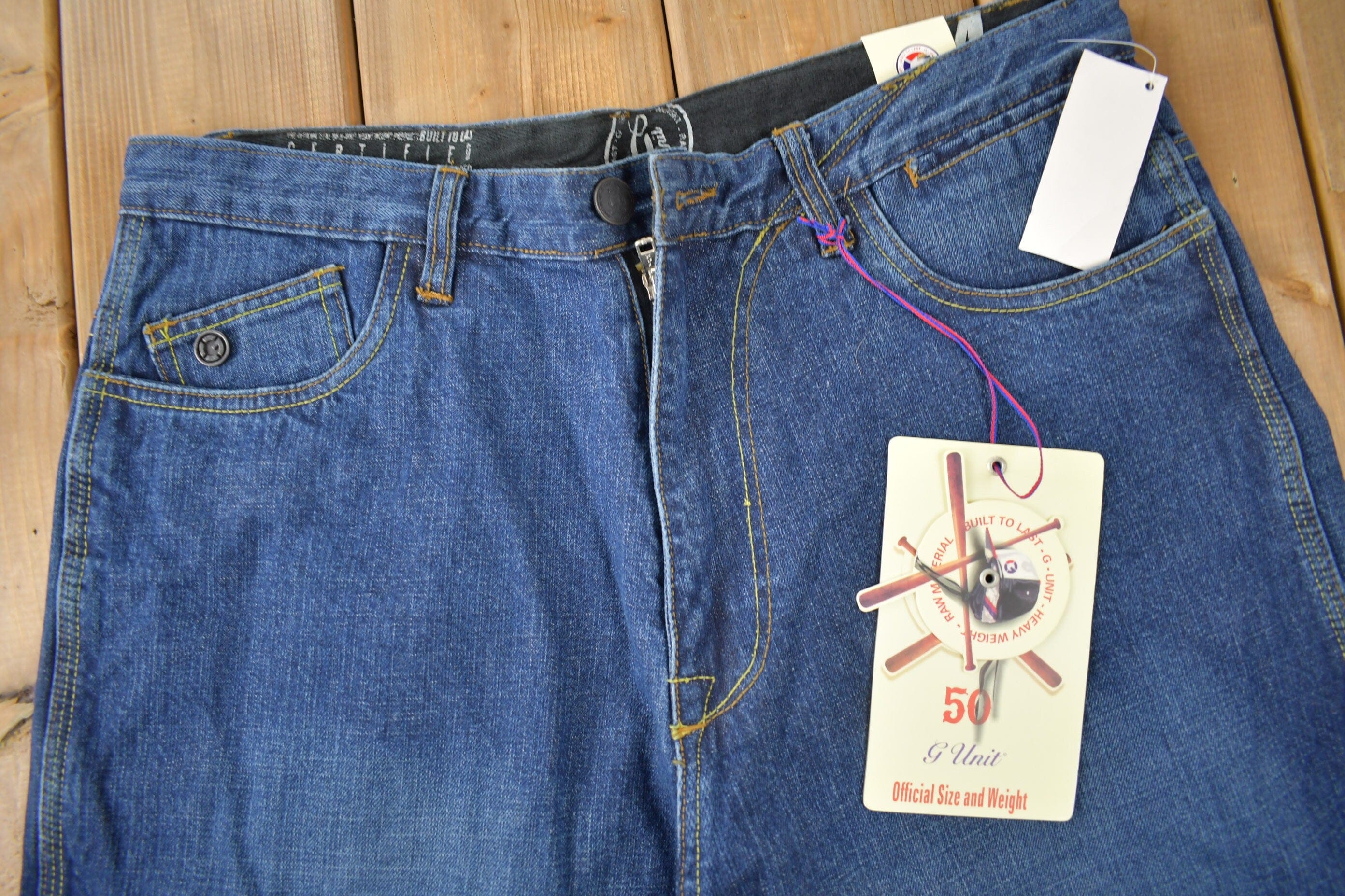 Vintage 2004 Deadstock G Unit Hip Hop Baggy Jeans Men's 34 x 34 - Image 4