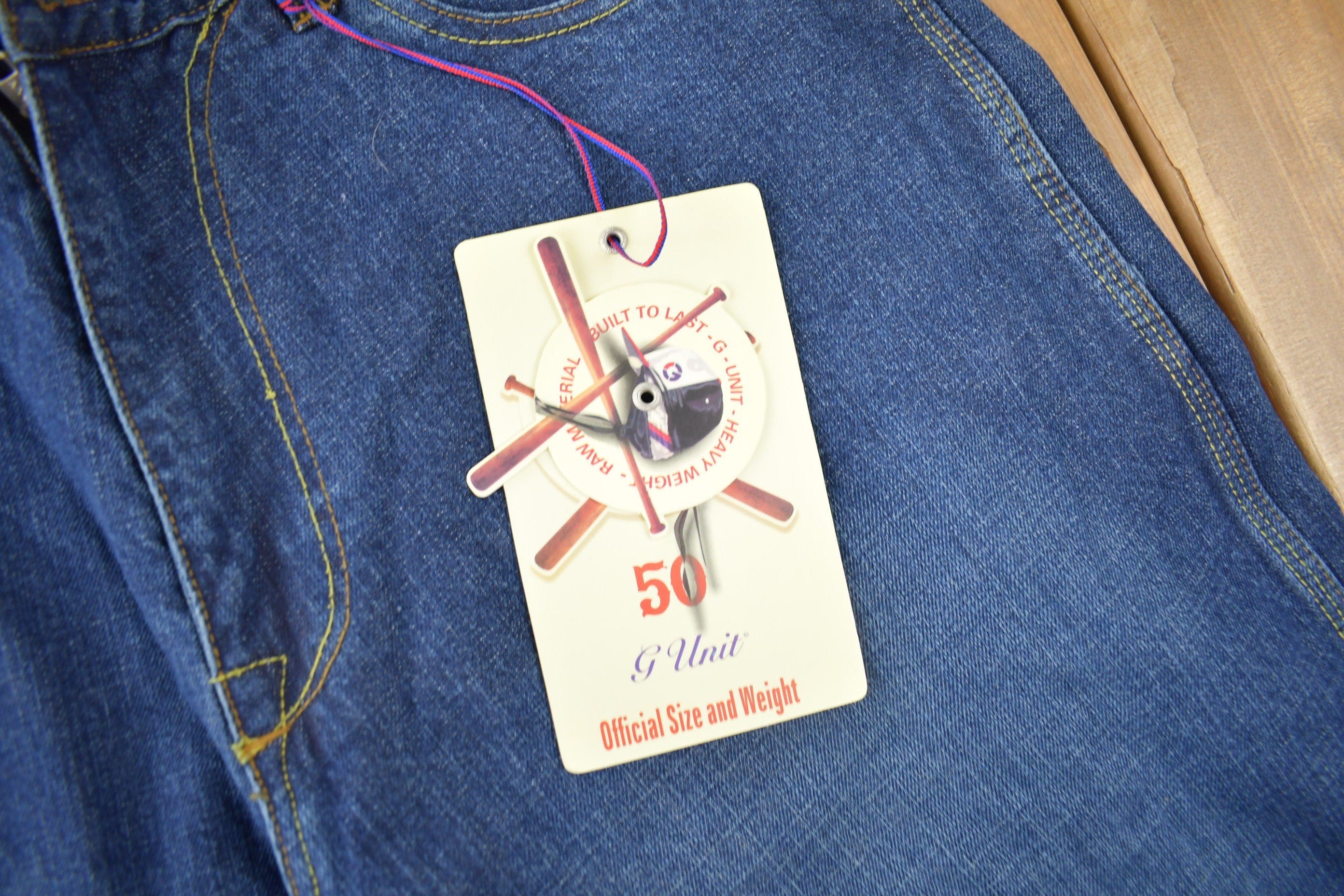 Vintage 2004 Deadstock G Unit Hip Hop Baggy Jeans Men's 34 x 34 - Image 6