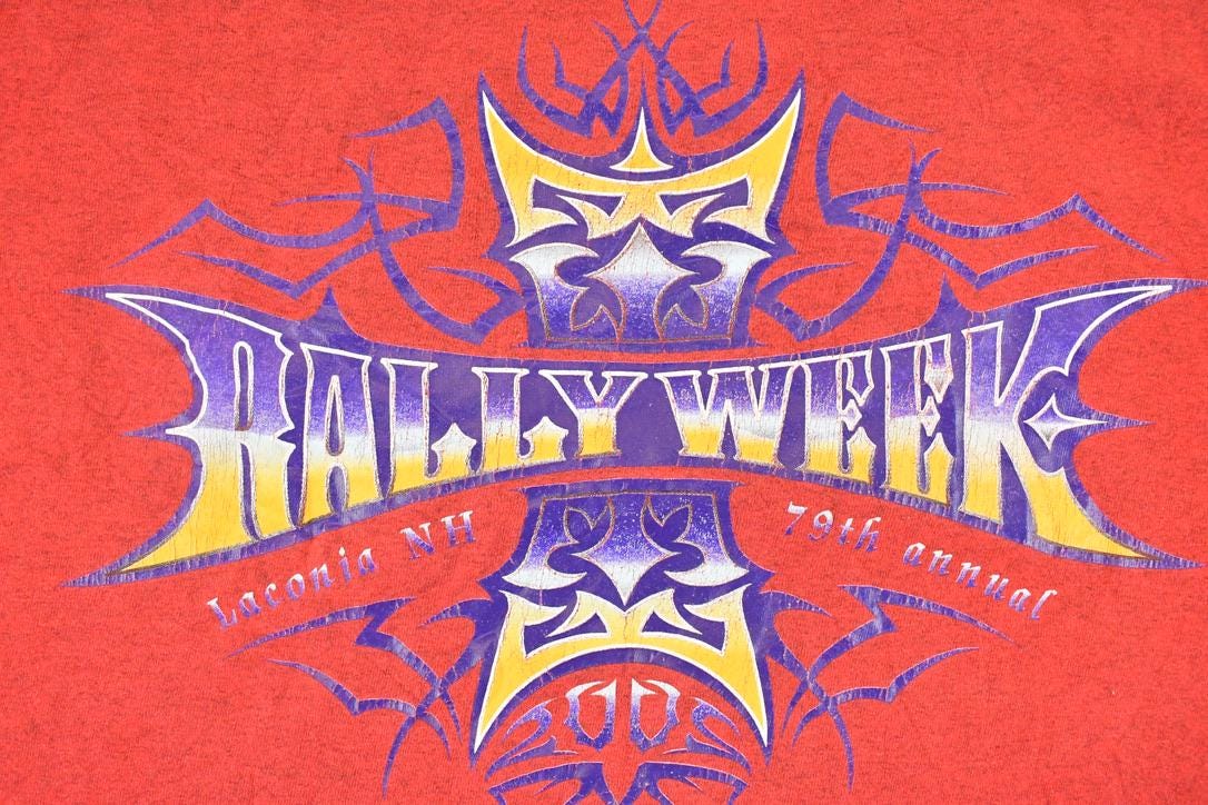 Vintage 2005 Rally Week Souvenir Travel T-Shirt Men's XXL - Image 3