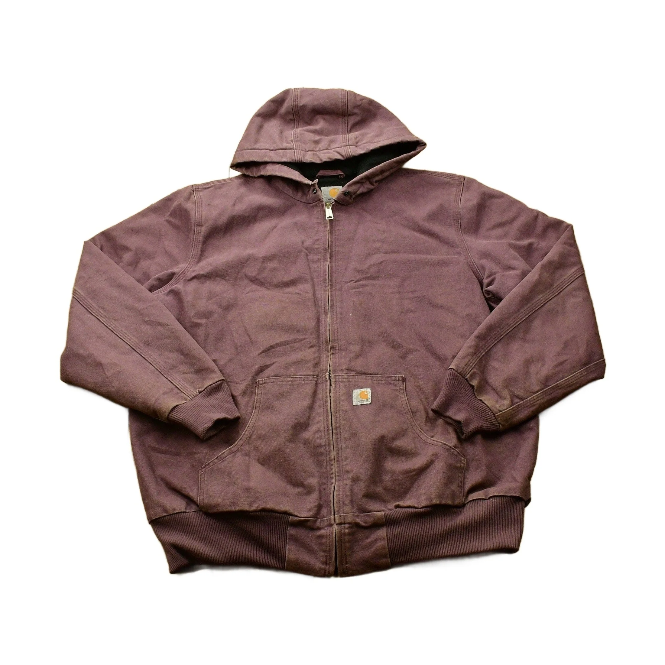 Vintage 1990s Carhartt Hooded Work Jacket Women's XL