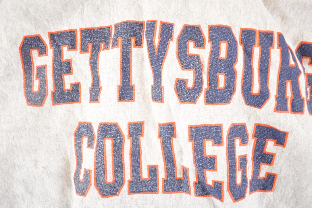 Vintage 90s Gettysburg College Hoodie: NCAA Spellout Sweatshirt, Men's XL - Image 3