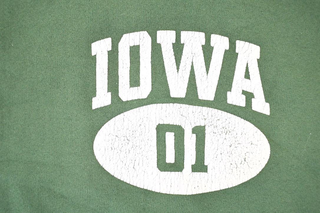 Vintage 90s Iowa Hoodie, Souvenir Graphic Sweater (Men's L) - Image 3