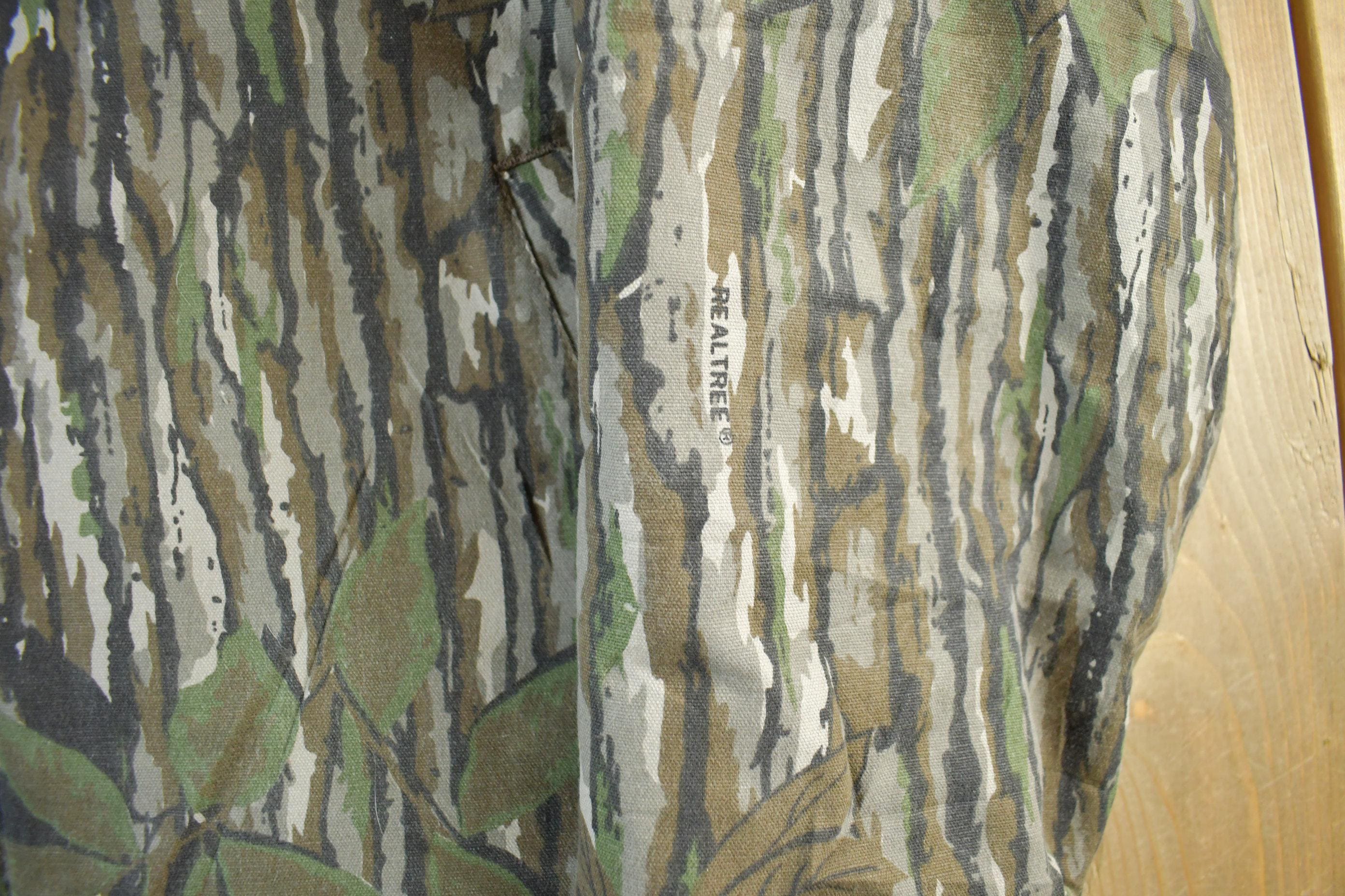 Vintage 90s Realtree Camo Jacket Walls Outdoors Blizzard Pruf Men's L Tall - Image 4