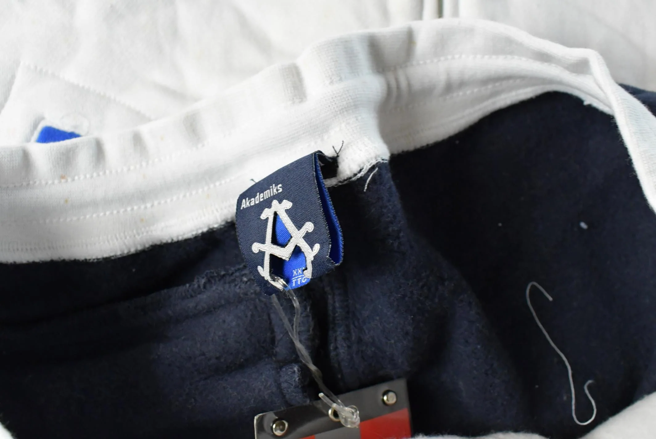 Vintage Deadstock Y2K Akademiks Stadium Embroidered Hoodie & Pants Set Men's 2XL - Image 10