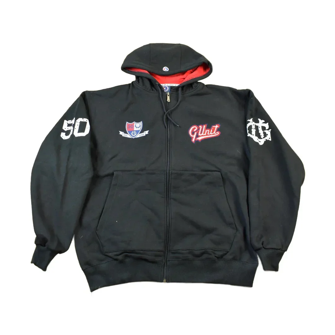Vintage Deadstock Y2K G-Unit Embroidered Hoodie & Pants Set Size XXL - Image 2