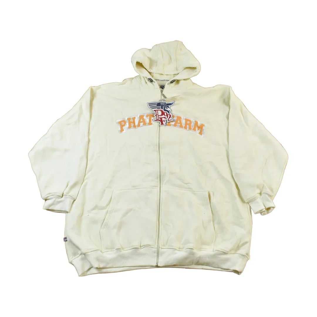 Vintage Deadstock Y2K Phat Farm Embroidered Hoodie & Pants Set Size XXXL - Image 2