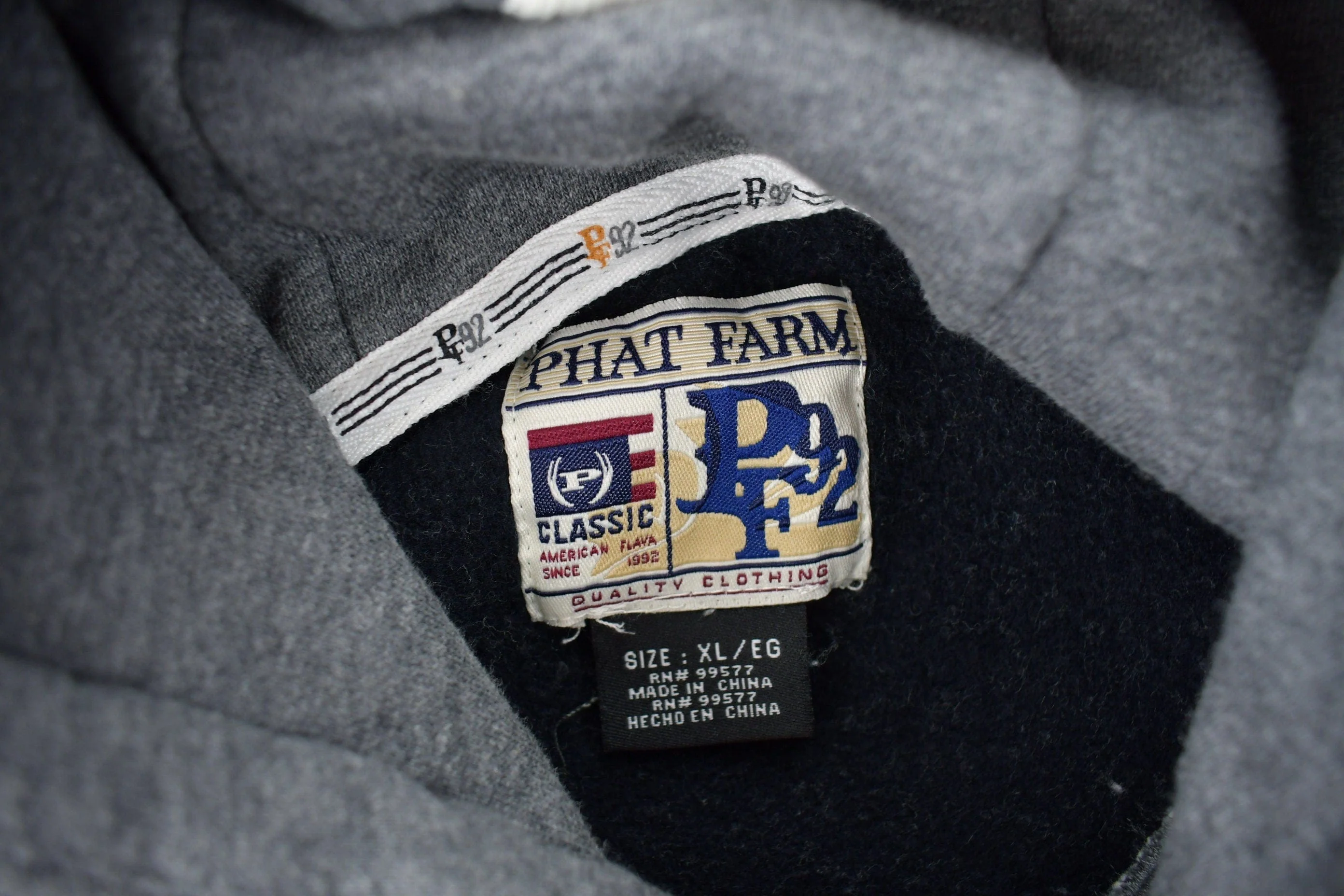Vintage Deadstock Y2K Phat Farm Embroidered Hoodie - Image 5