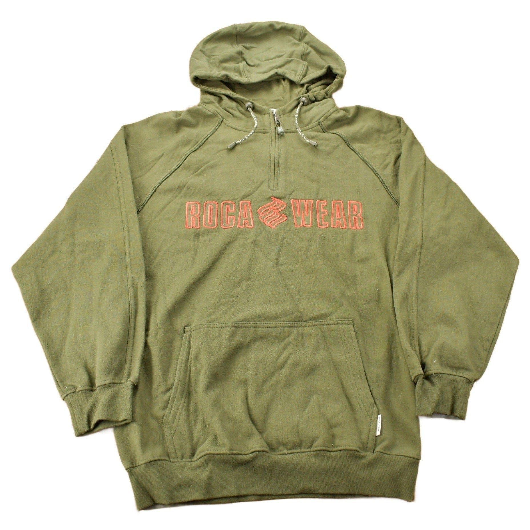 Vintage Deadstock Y2K Rocawear Embroidered Hoodie Men's Medium