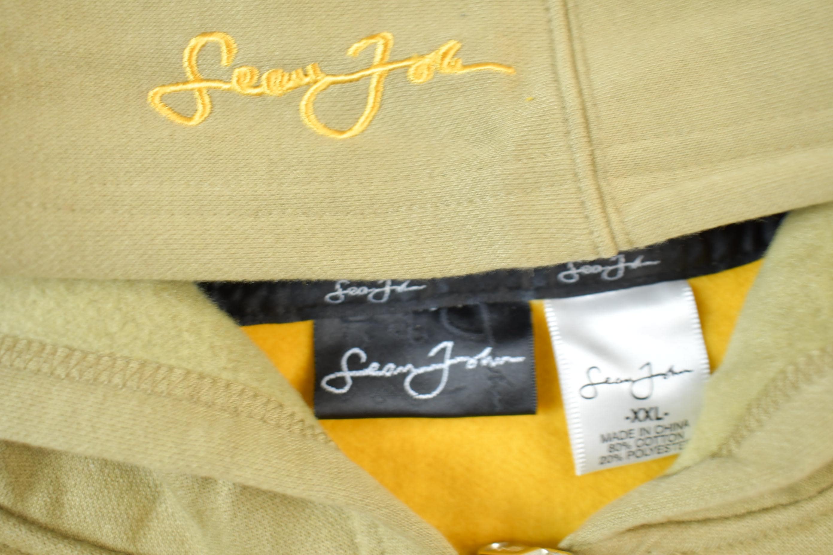 Vintage Deadstock Y2K Sean John Embroidered Hoodie & Pants Set Size XXL - Image 6