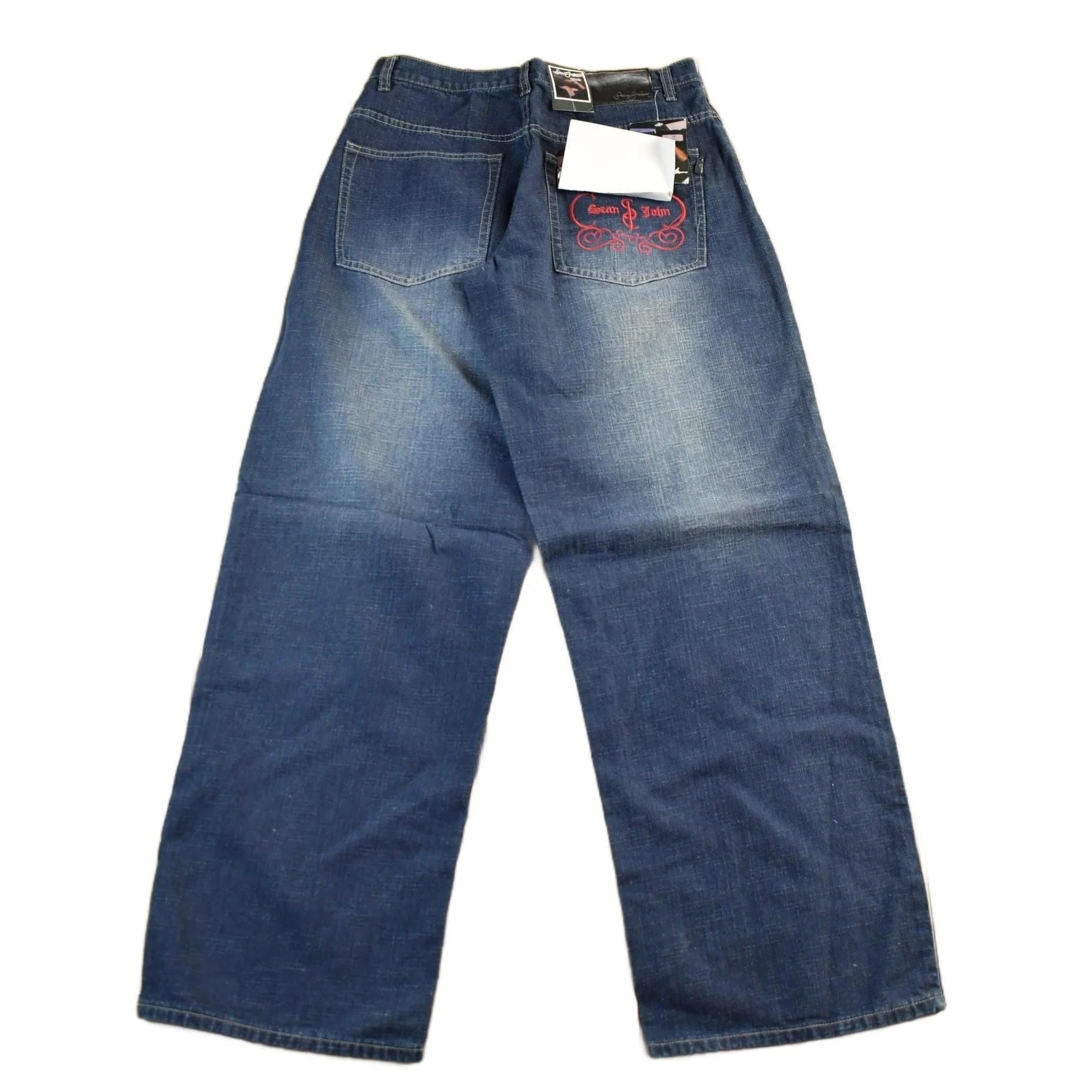 Vintage DEADSTOCK Y2K Sean John Hip Hop Denim Jeans Men's 32 x 33