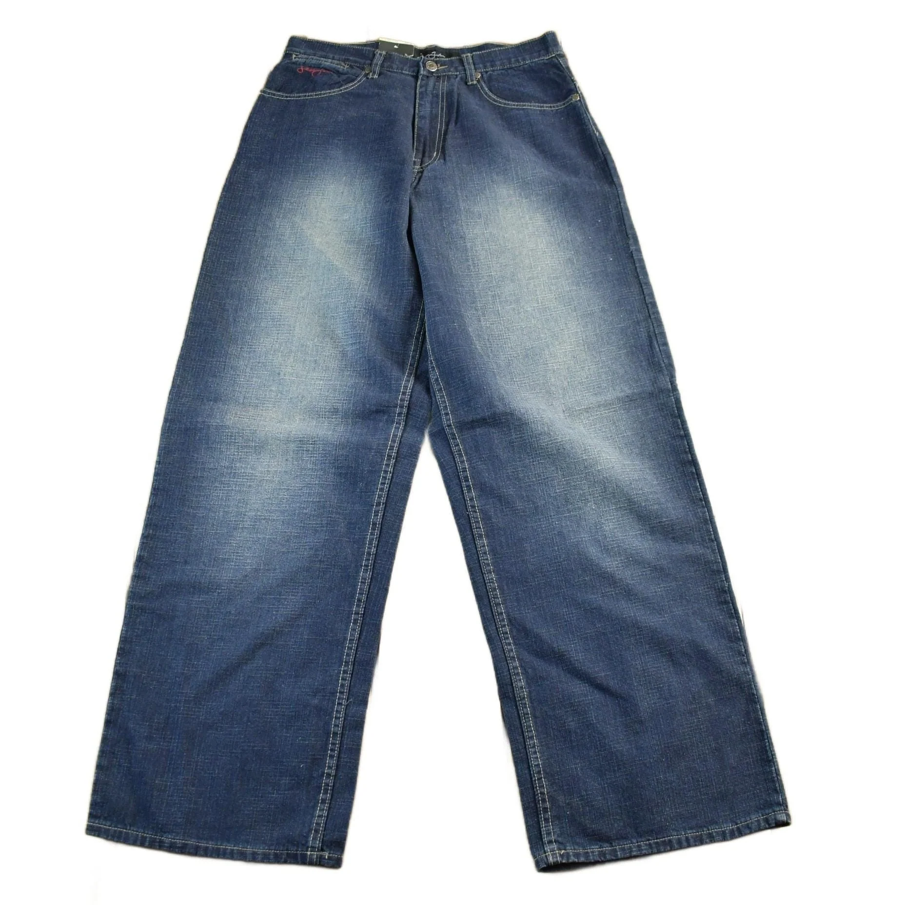 Vintage DEADSTOCK Y2K Sean John Hip Hop Denim Jeans Men's 32 x 33 - Image 2