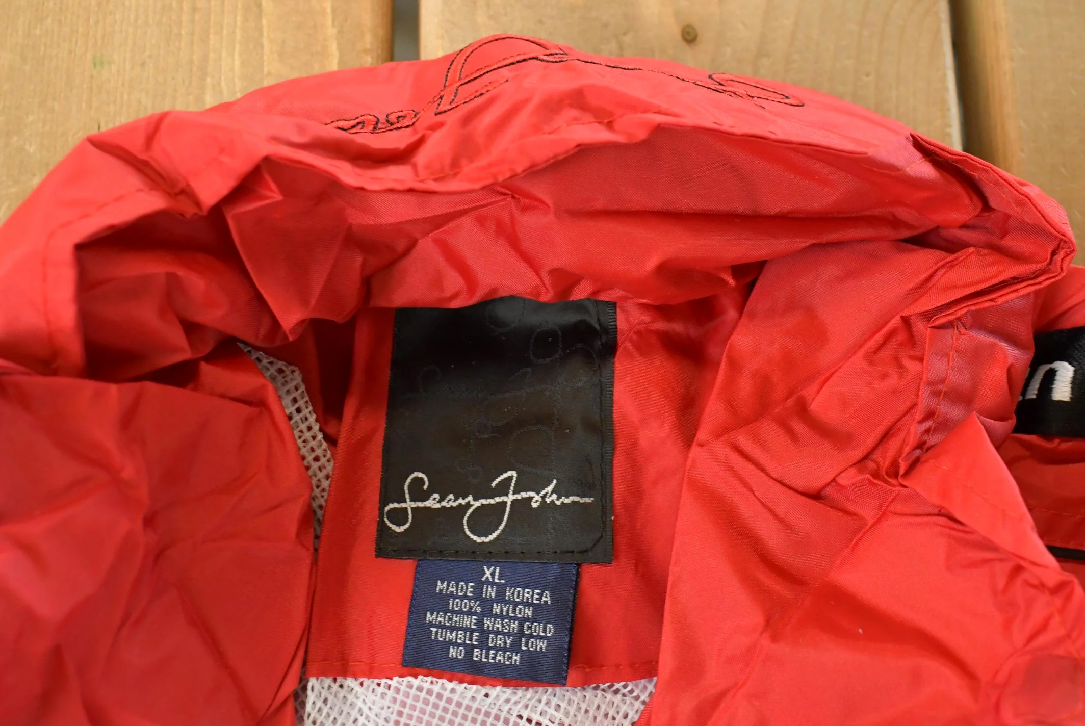 Vintage Deadstock Y2K Sean John Track Suit Windbreaker & Track Pants Set Men's XL - Image 8