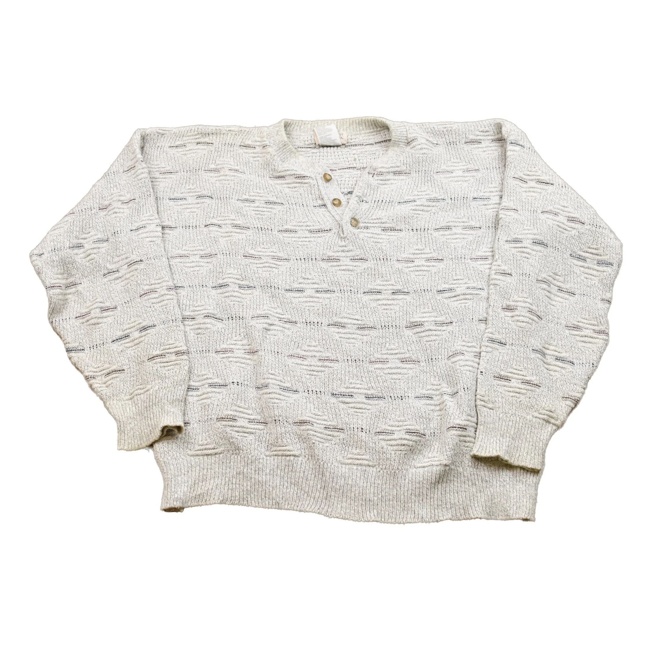 Vintage Knitted Northwest Territory Sweater Men's Large