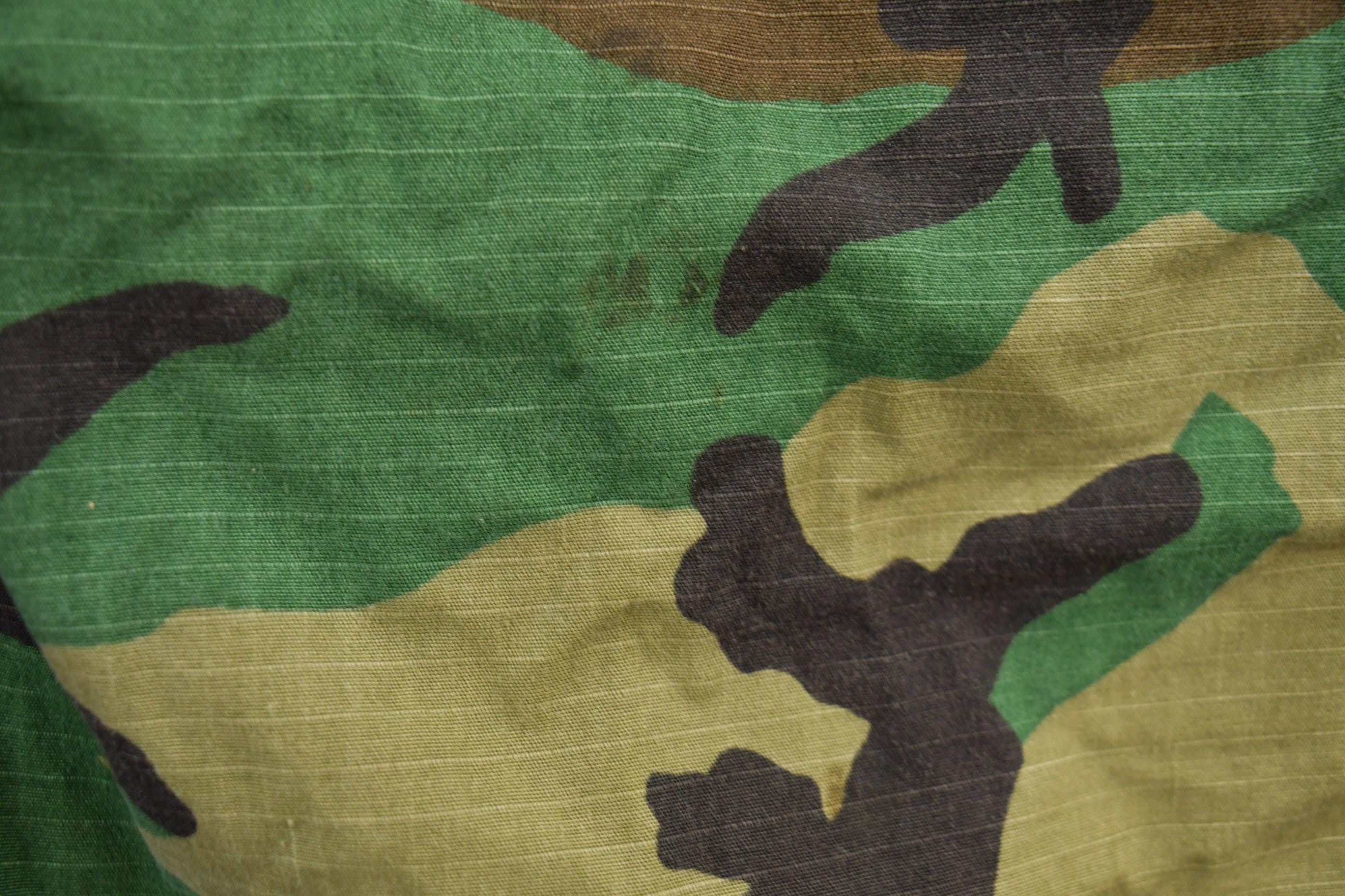 Vintage Military Button Up Shirt Men's M - Image 6