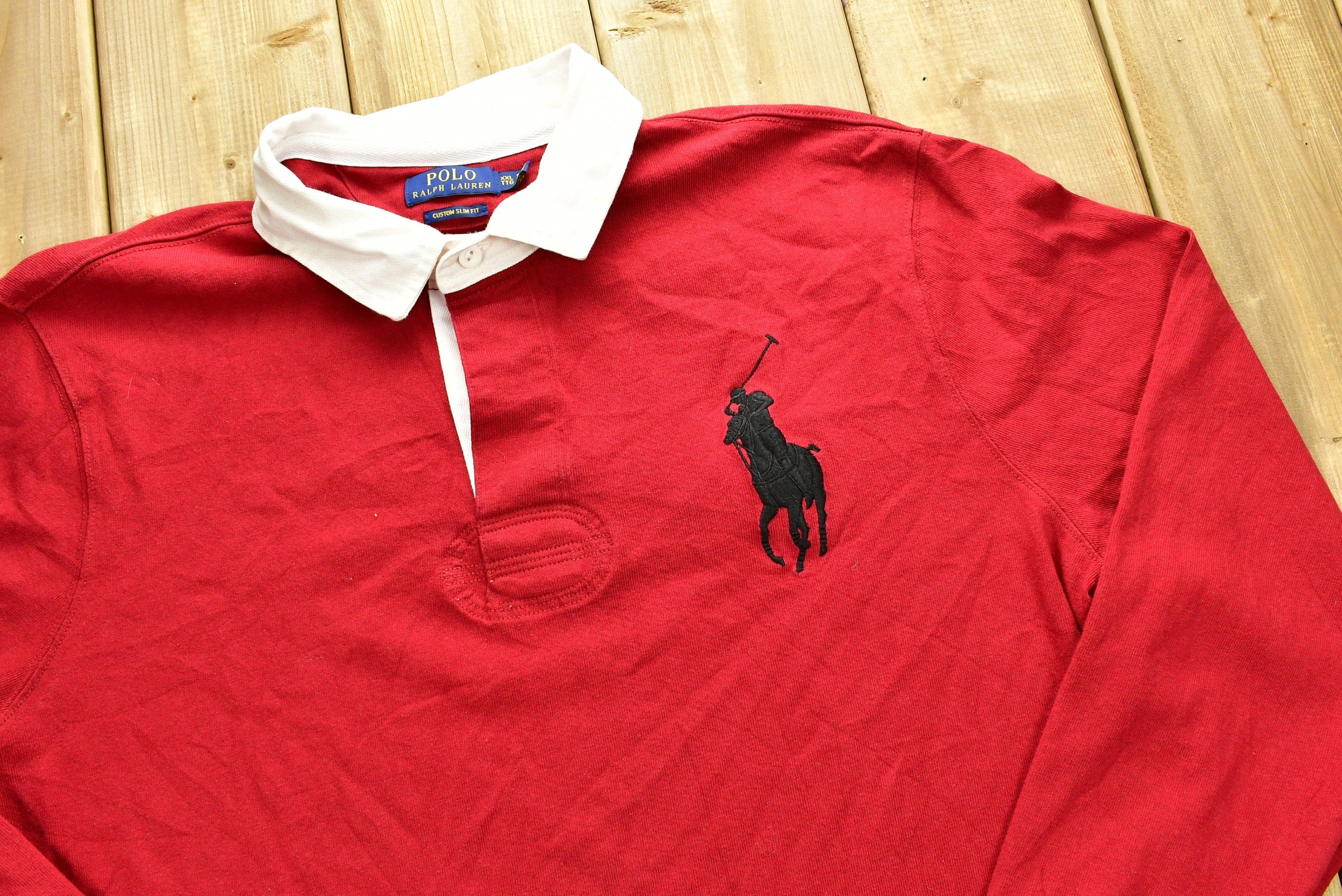 Vintage Polo Ralph Lauren Big Pony Sweatshirt - Image 3