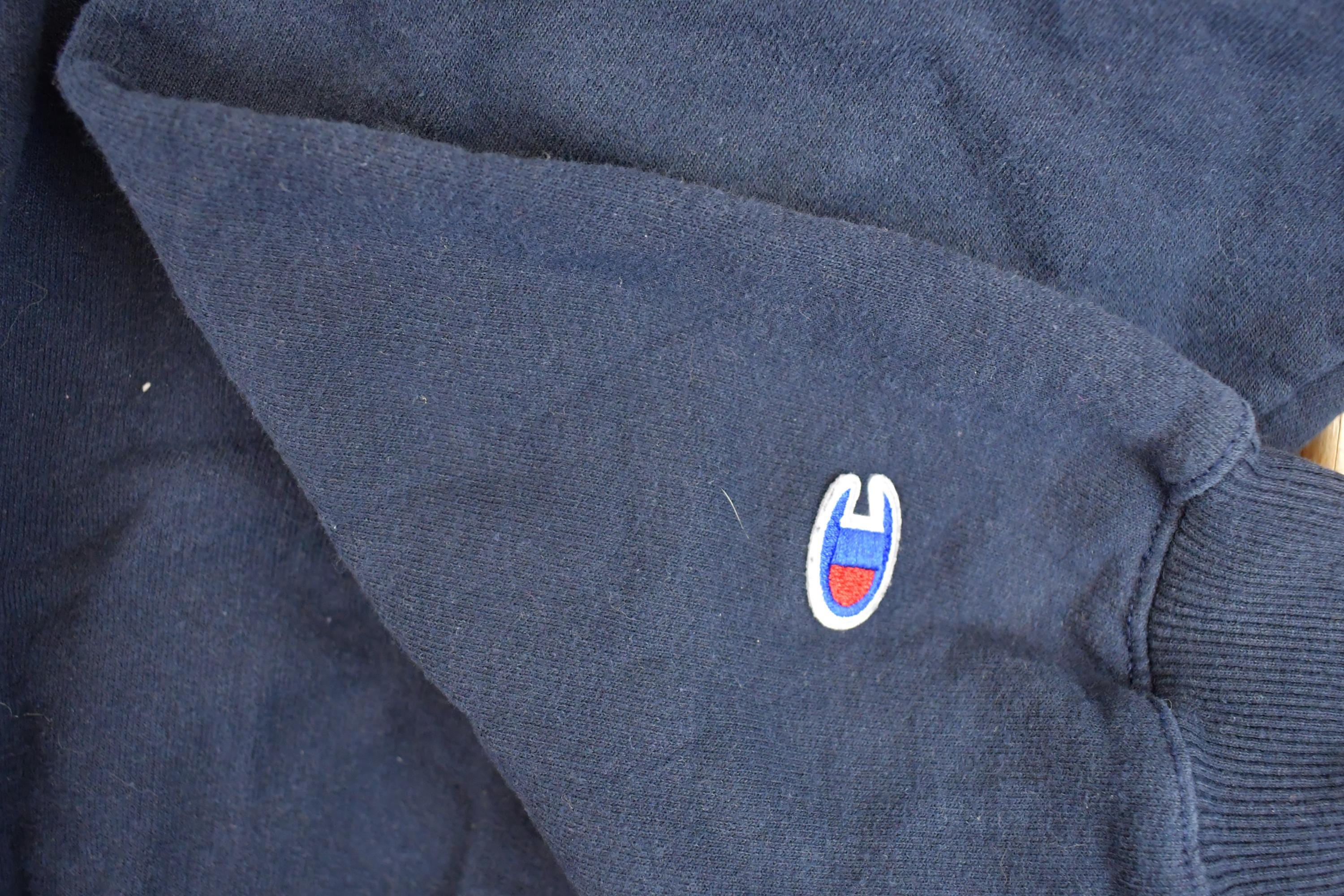Vintage Y2K Champion Crewneck Sweatshirt Men's L - Image 3