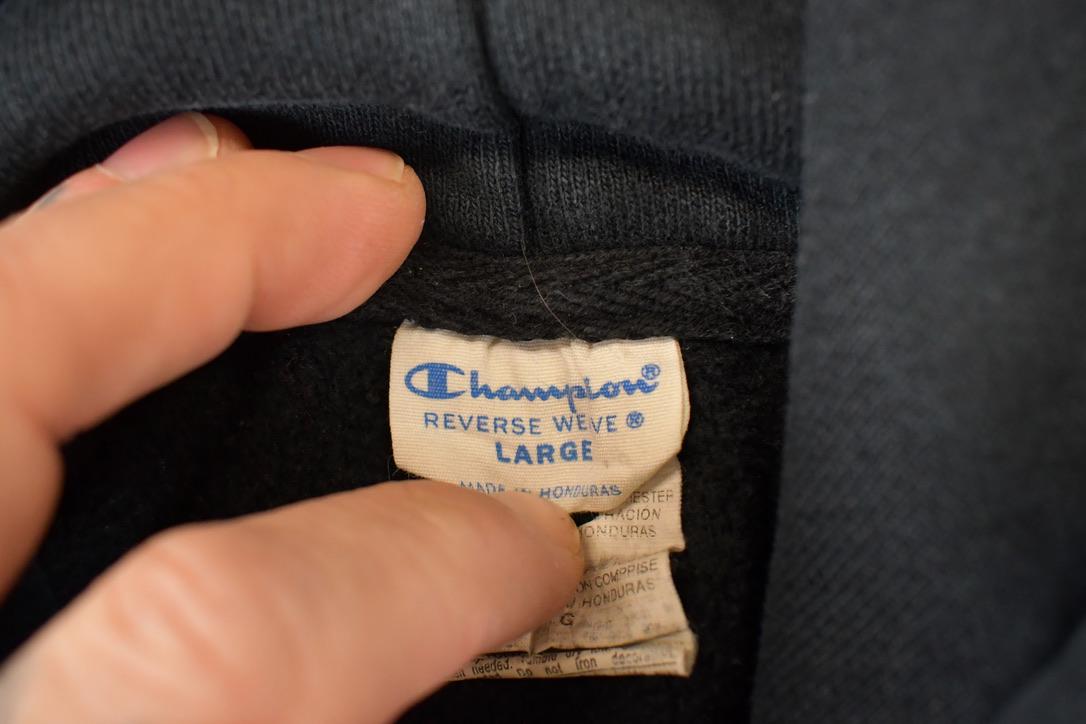 Vintage Y2K Champion Reverse Weave Hoodie Sweatshirt Mens L - Image 5